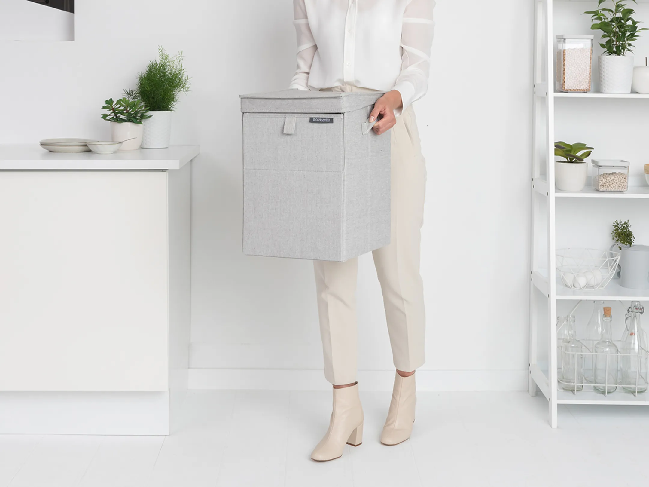 Brabantia Panier à linge empilable image