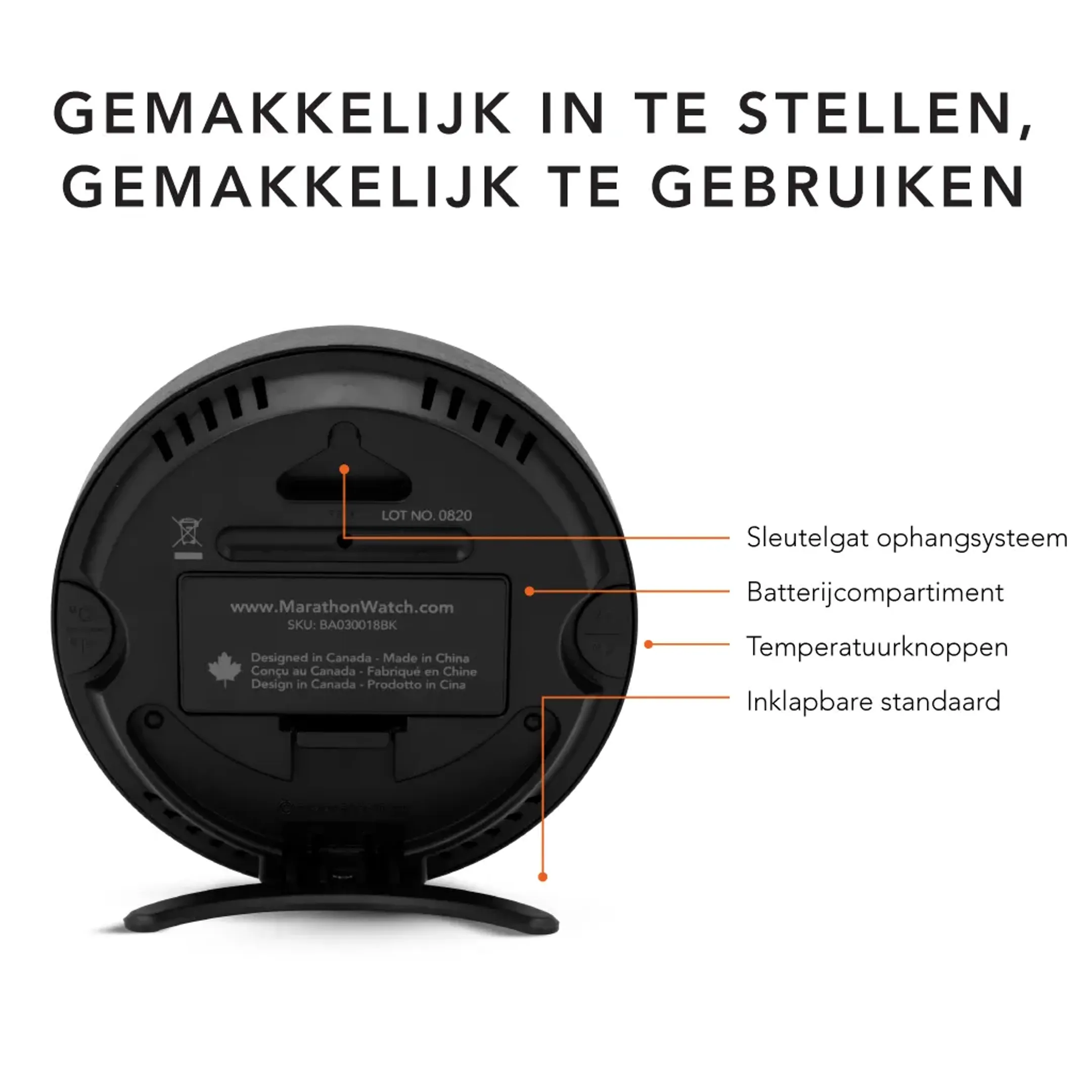 Marathon Thermo-hygrometer MW Austin image