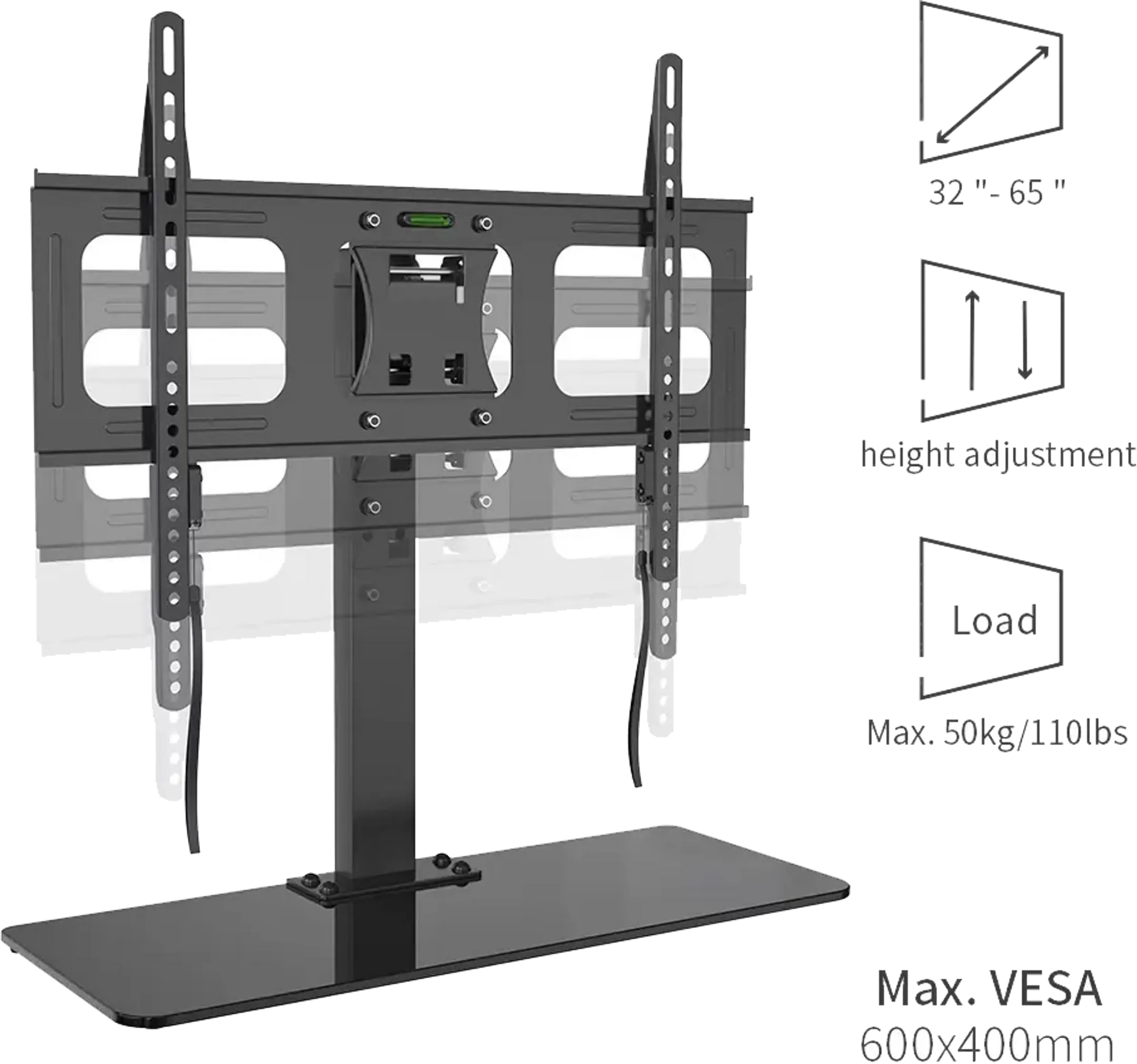 Essentiel-B Support TV ALTER'MOUV 32-65'' - Pied image