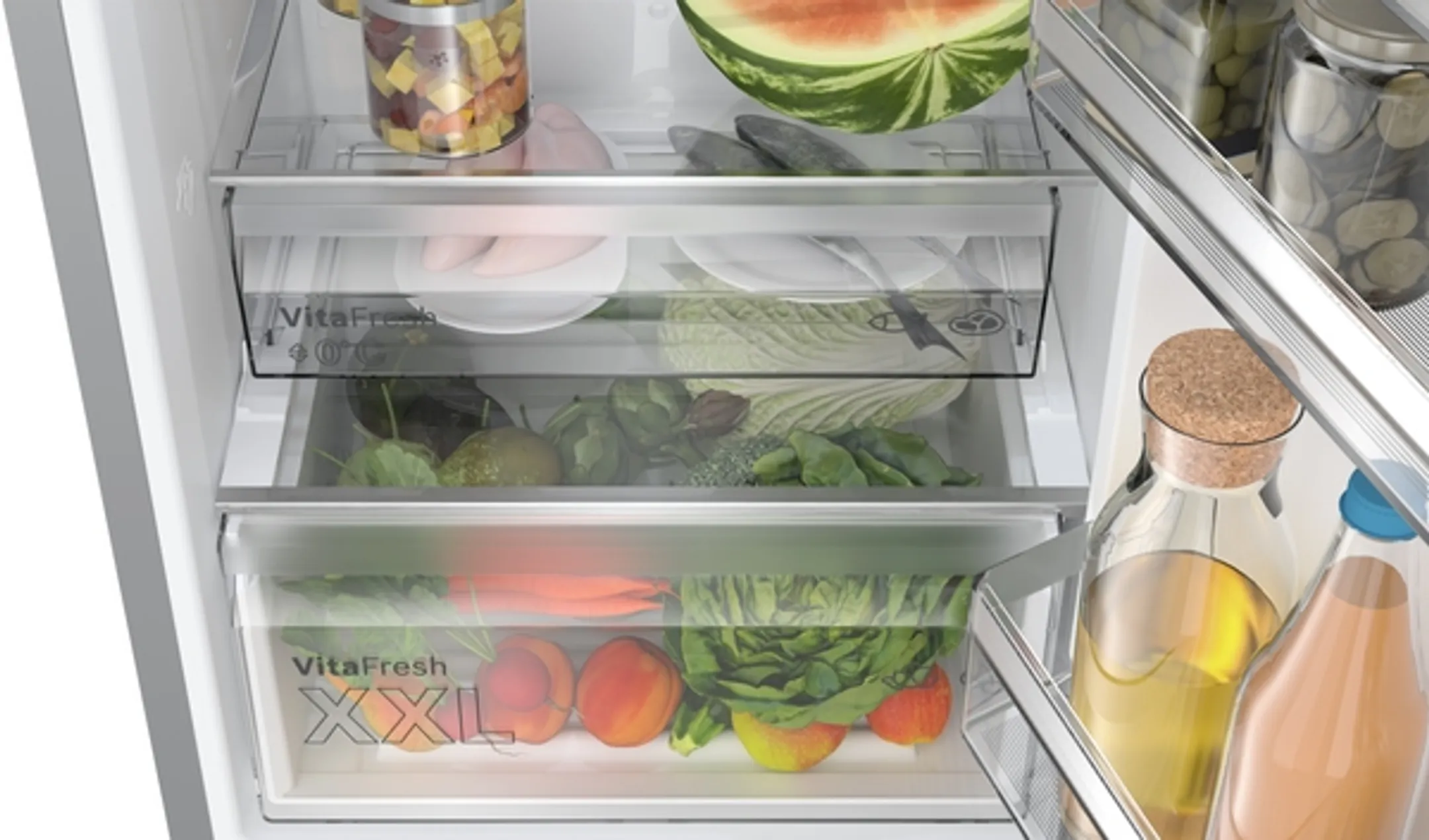 Bosch Frigo avec congélateur KGN392LBF Serie 4 Total No-frost 203 cm image