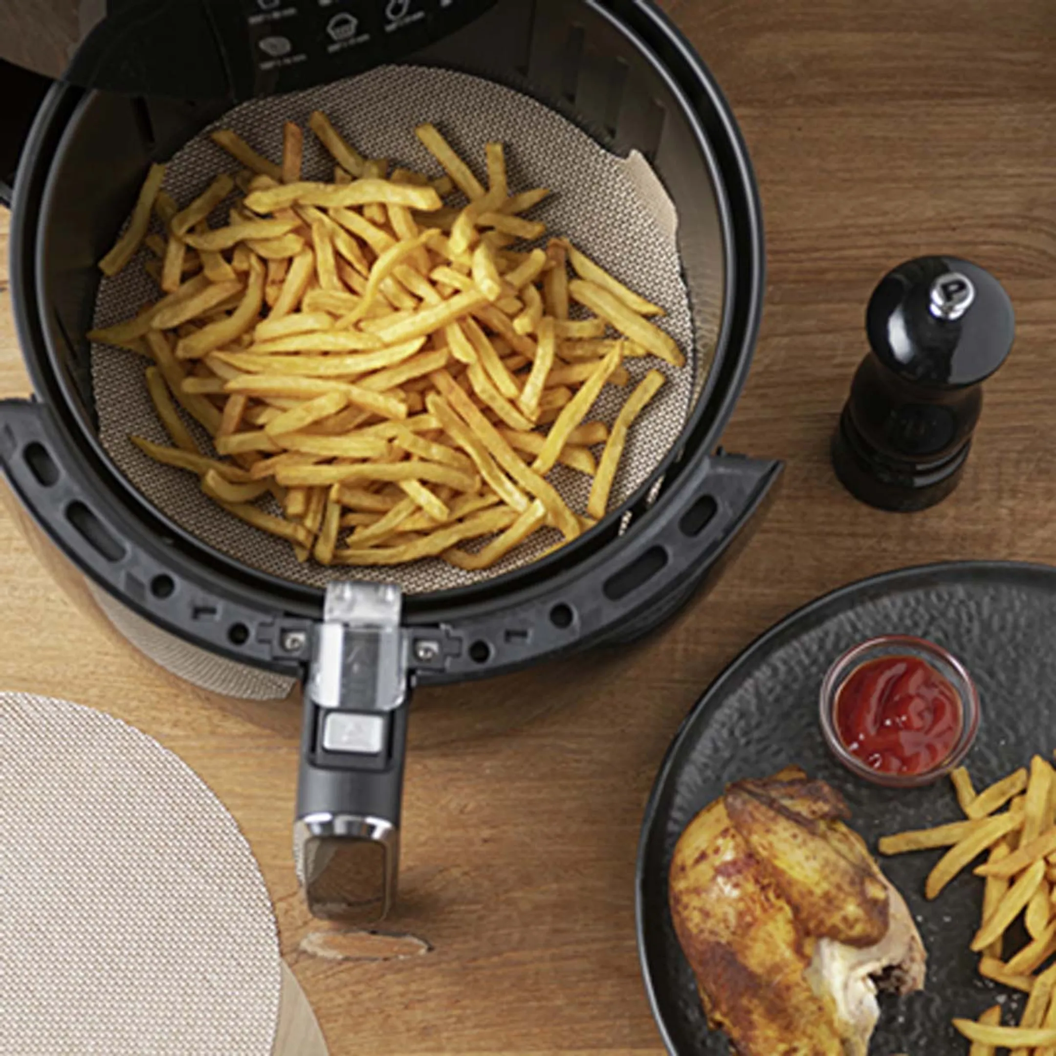 Nostik Bak & Beschermfolie voor Airfryer image