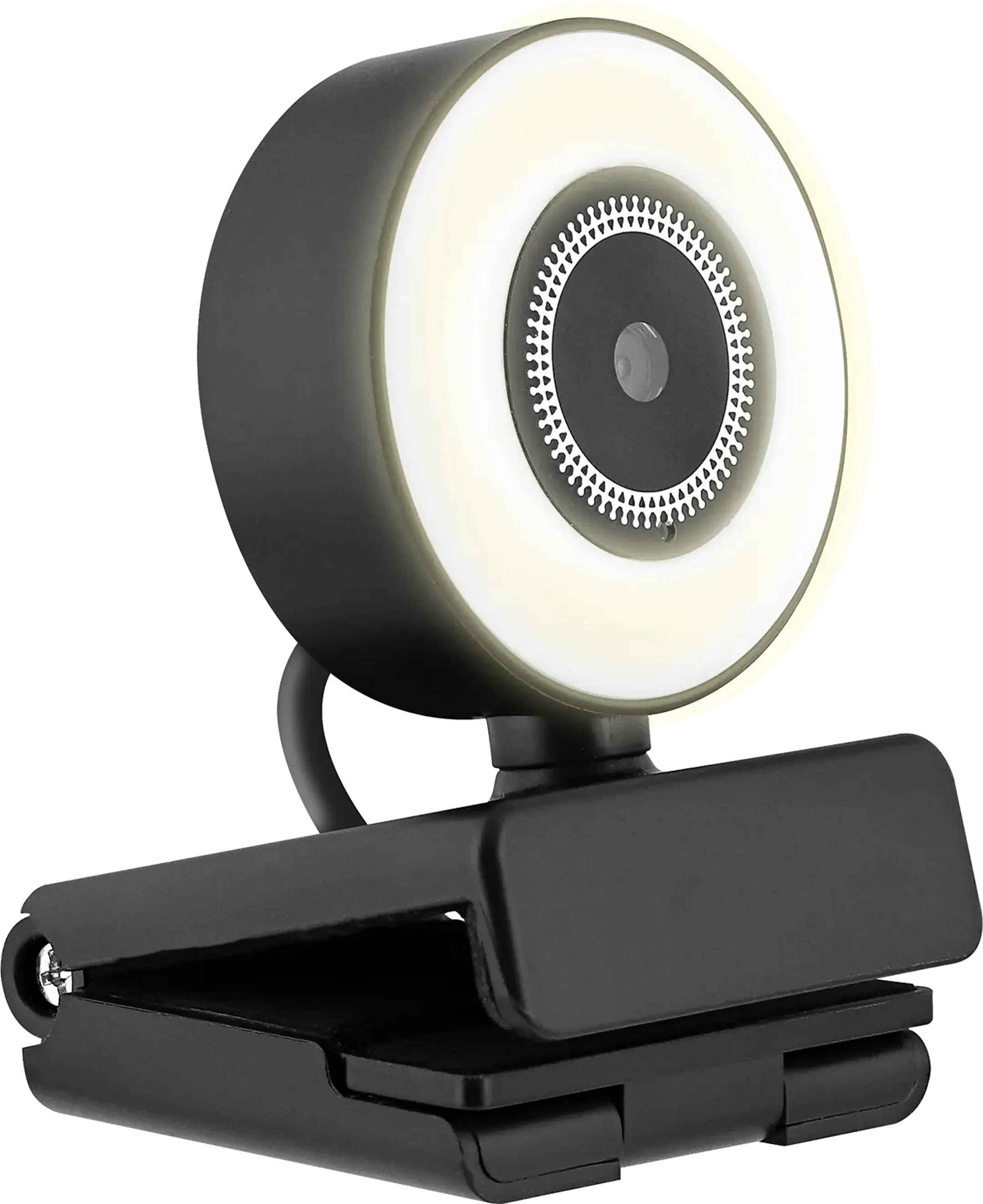Webcam Full HD avec anneau LED