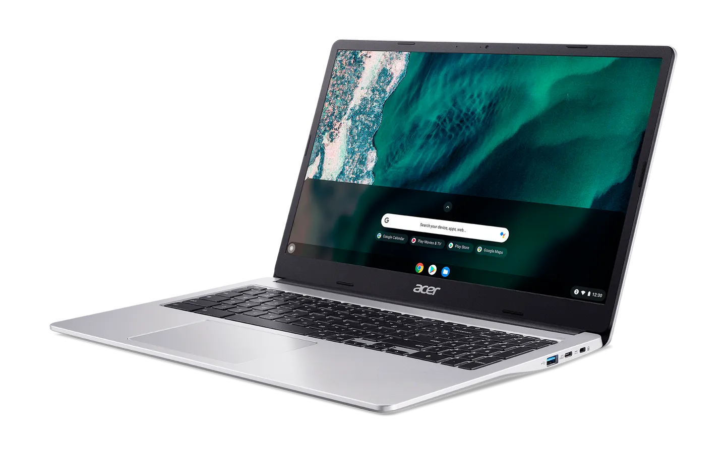 Acer Chromebook 315 CB3154HC2CABE Pure Silver Bestel nu, in huis