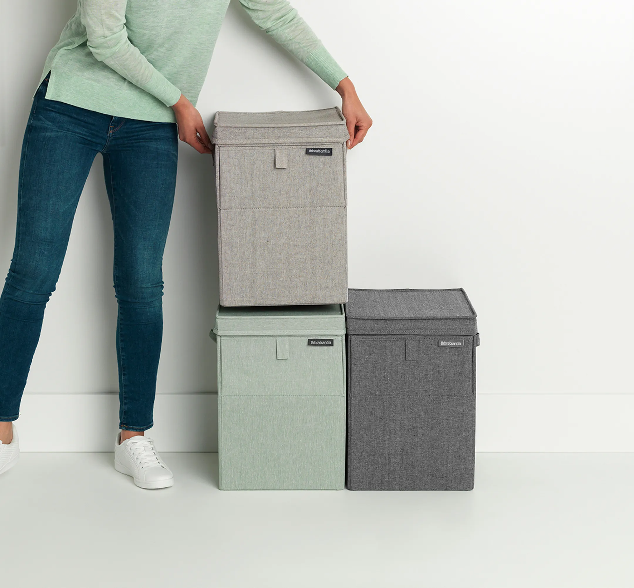 Brabantia Stapelbare wasmand image