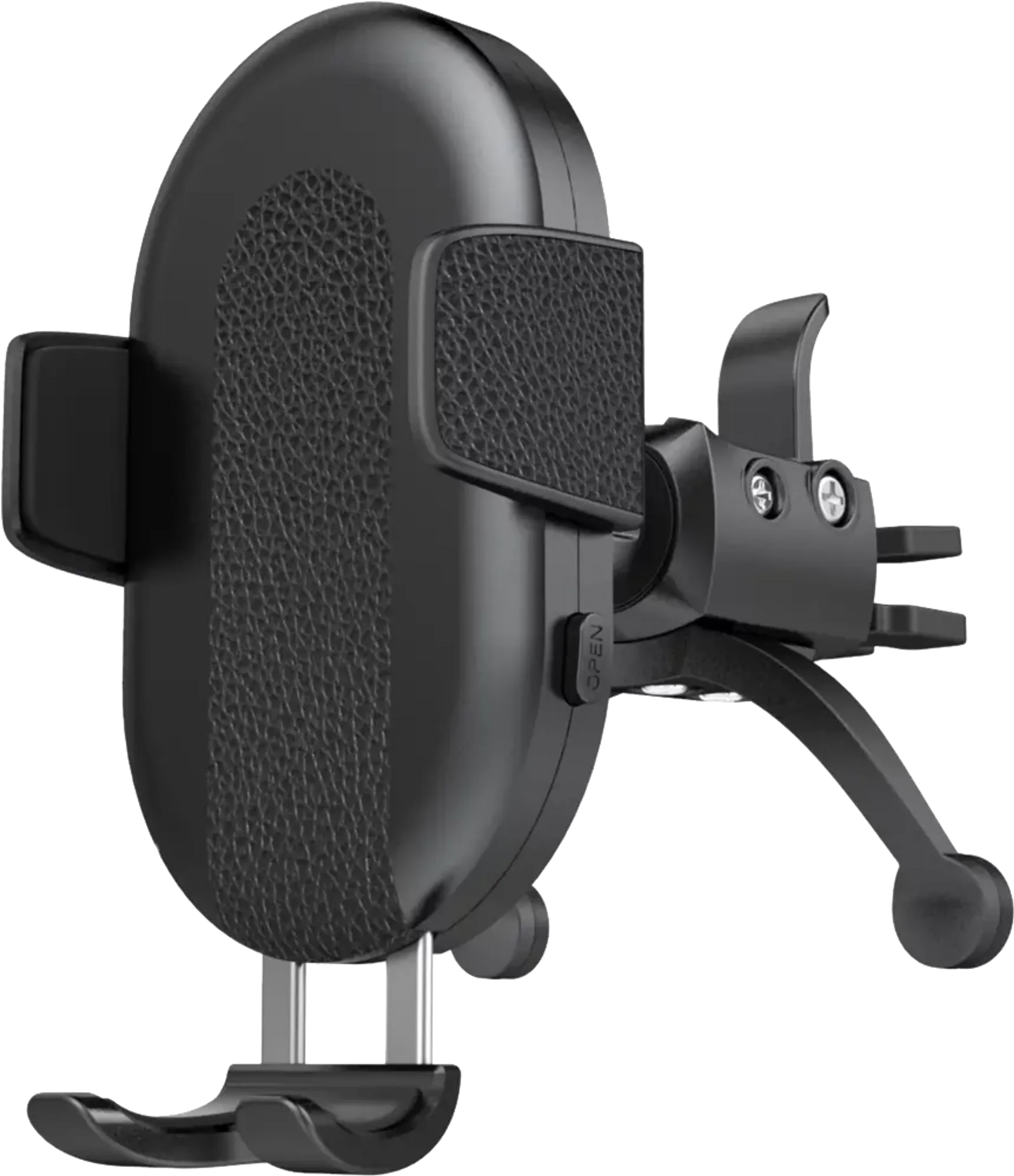Set de 3 support smartphones avec pad de recharge sans fil