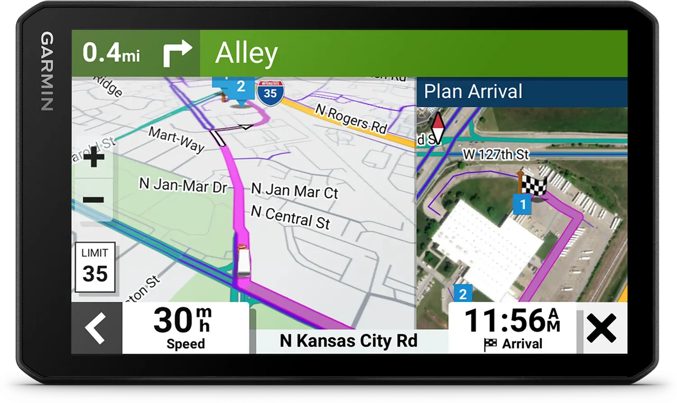 Garmin  GPS dēzlCam™ LGV710 - Europe image