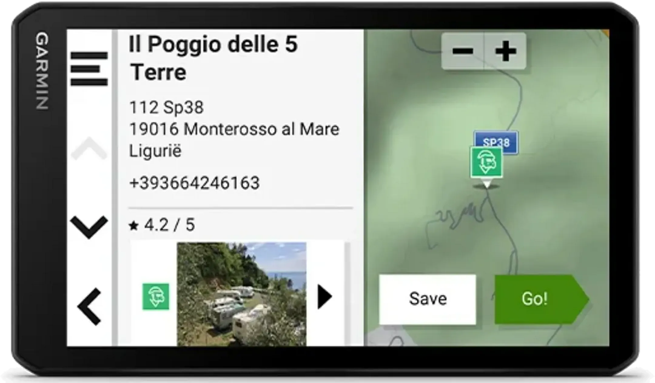 Garmin GPS CamperCam 795 - Europe image