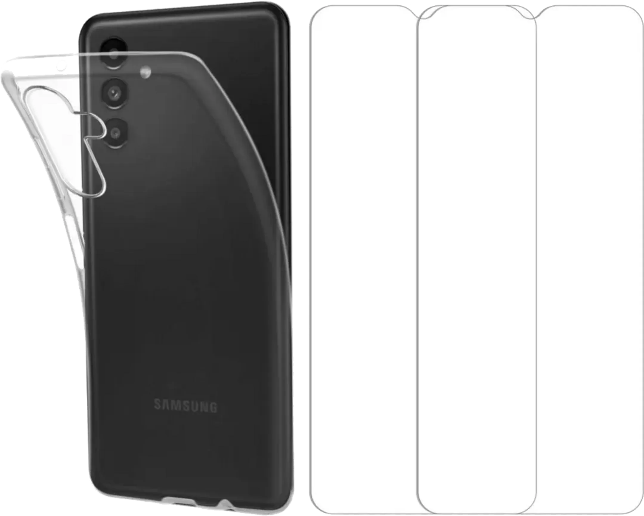 Coque pour Galaxy A13 + 2 protège-écrans