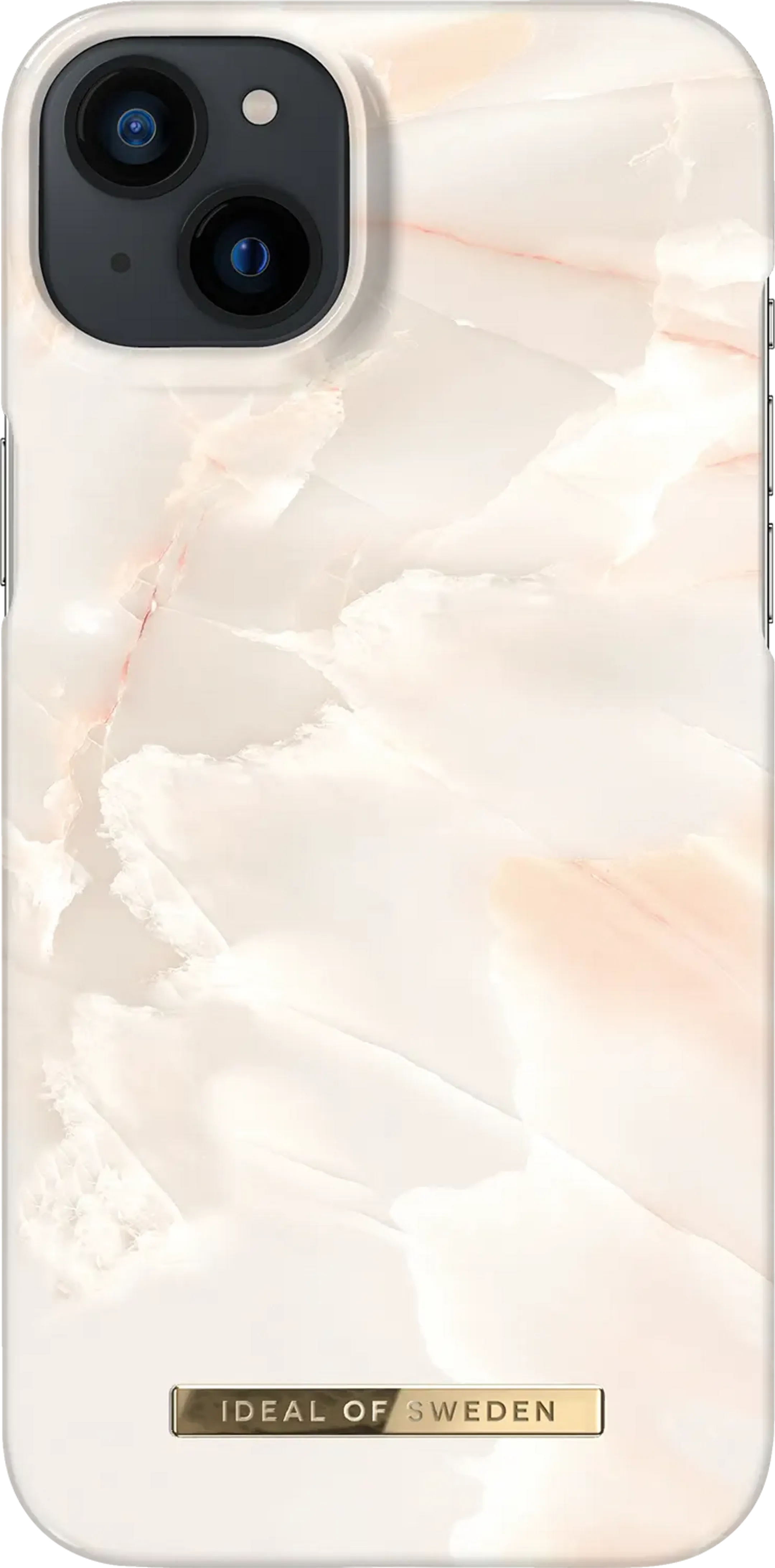 iDeal of Sweden Backcover voor iPhone 14 Plus - Rose Pearl Marble image