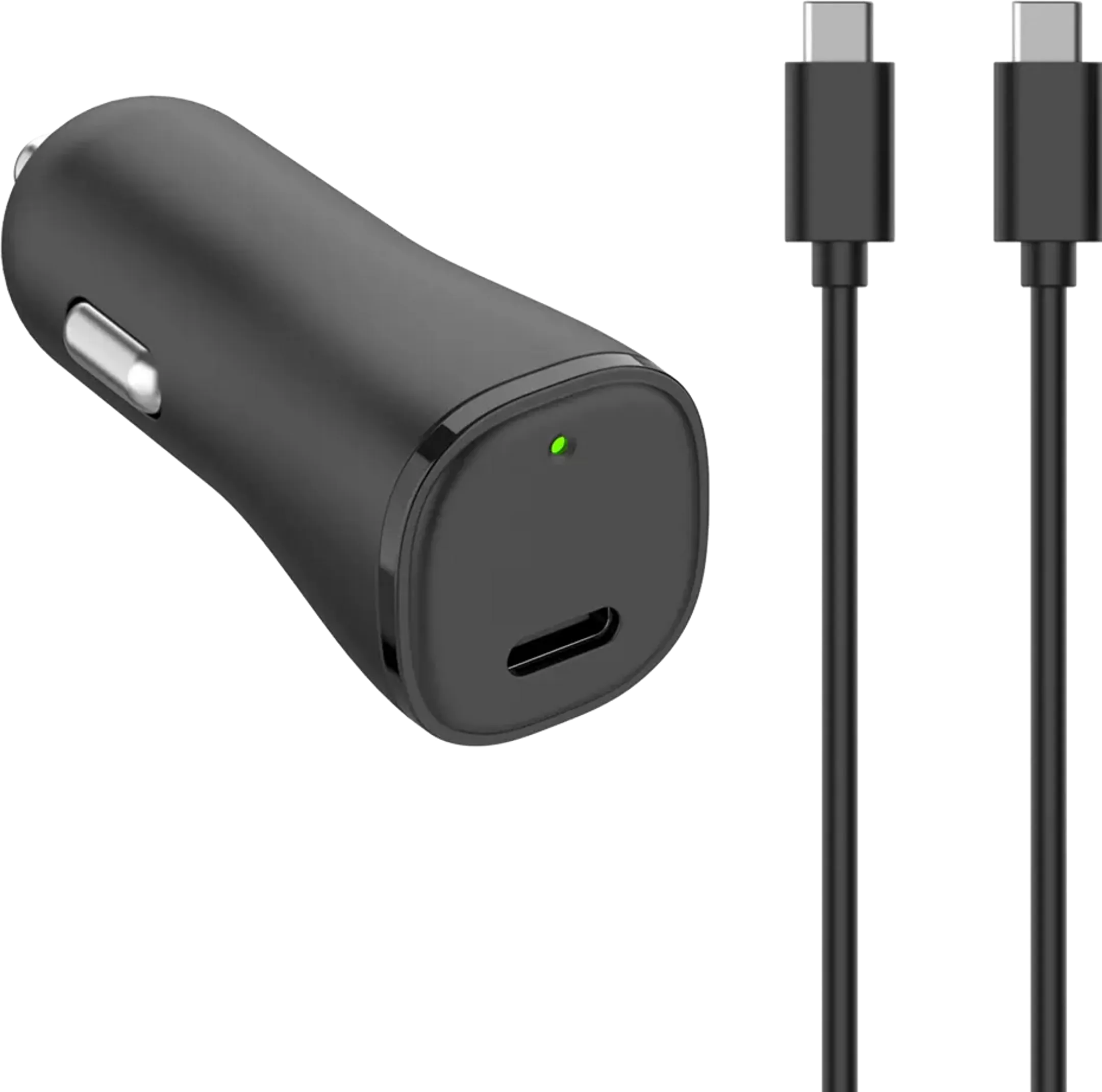 20 W USB C autolader met USB C-kabel
