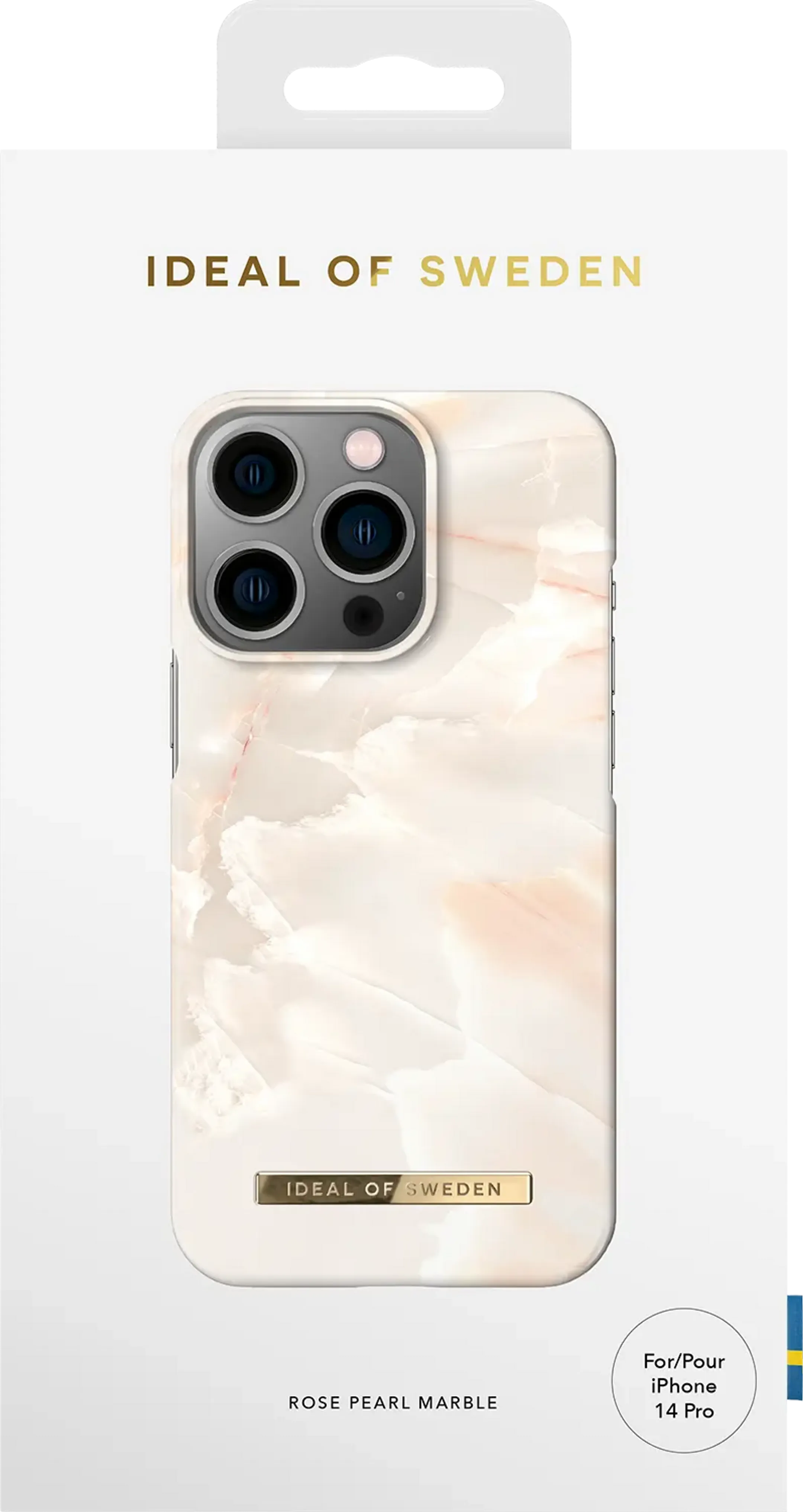 Backcover voor iPhone 14 Pro - Rose Pearl Marble