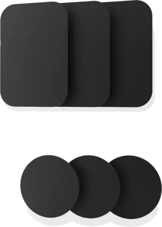 Set van 6 magneten voor smartphone houder