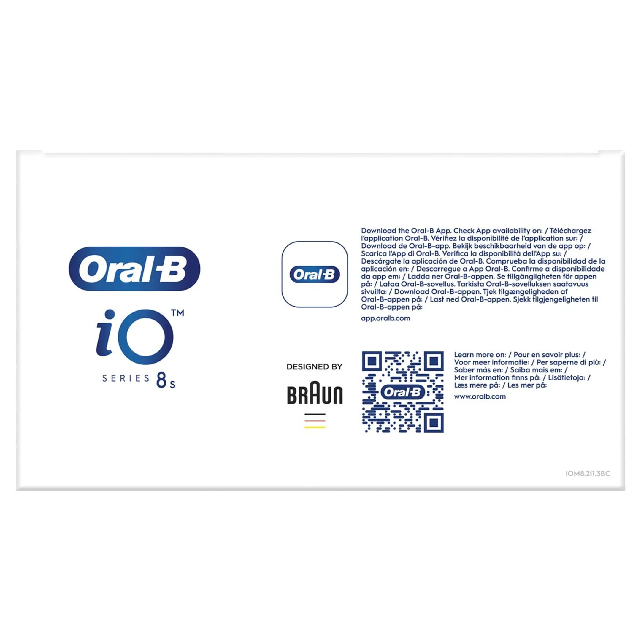 Oral-B Elektrische tandenborstel IO8S VIOLET AMET (+1 REFILL) image