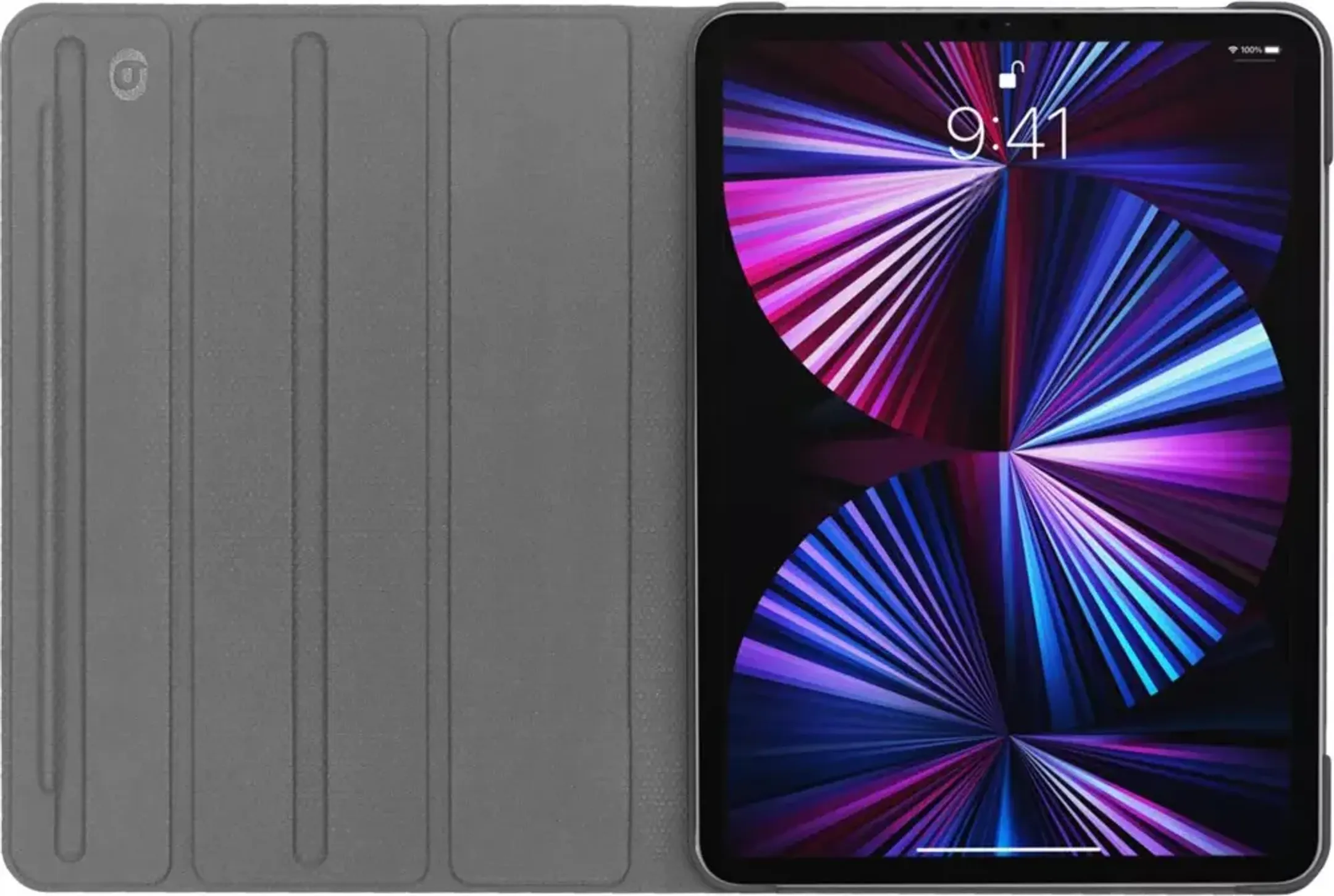 Essentiel-B Draaibare bookcover voor iPad Pro (2021) - Zwart image