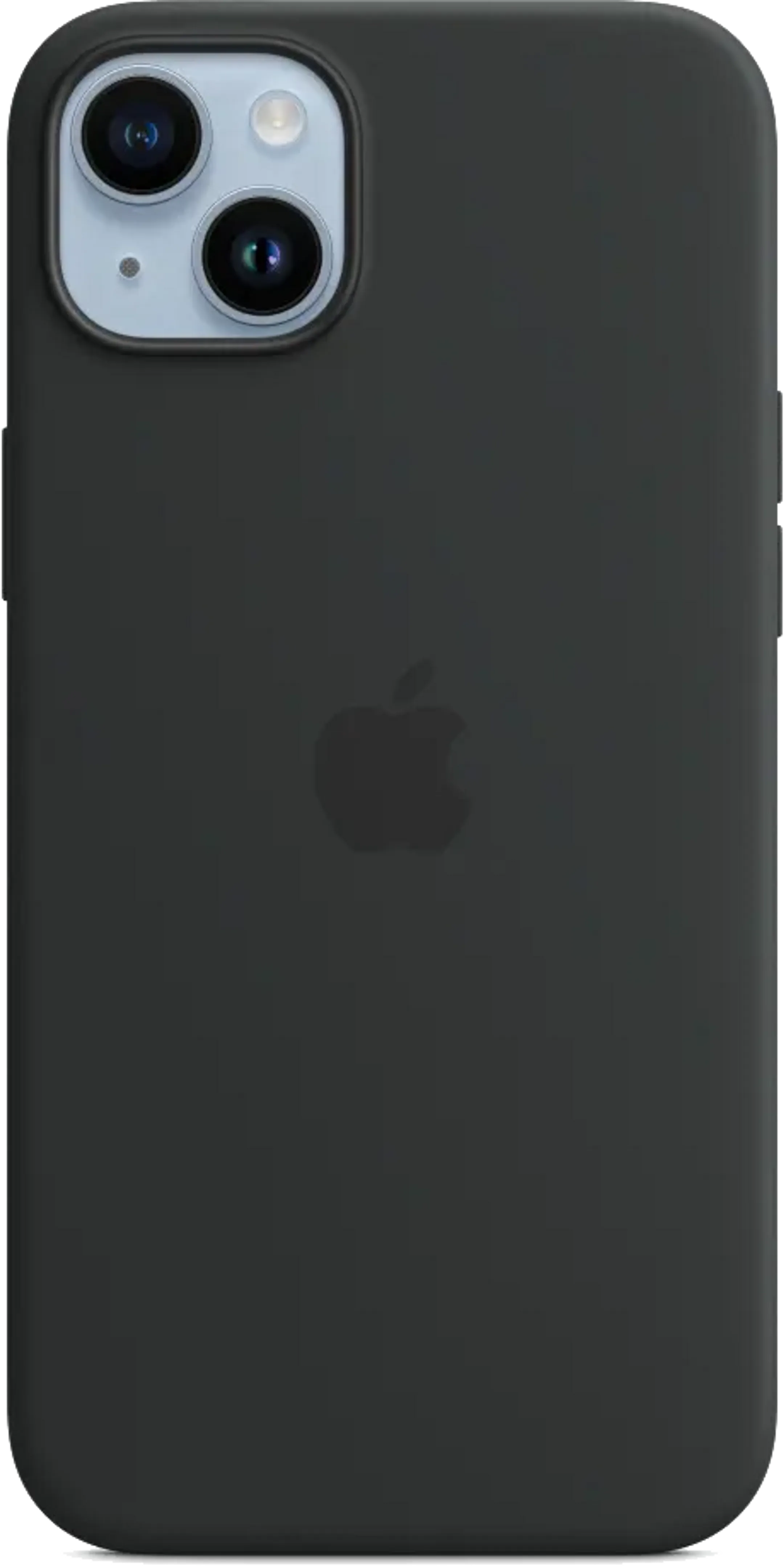Coque en silicone avec MagSafe pour iPhone 14 Plus - Minuit