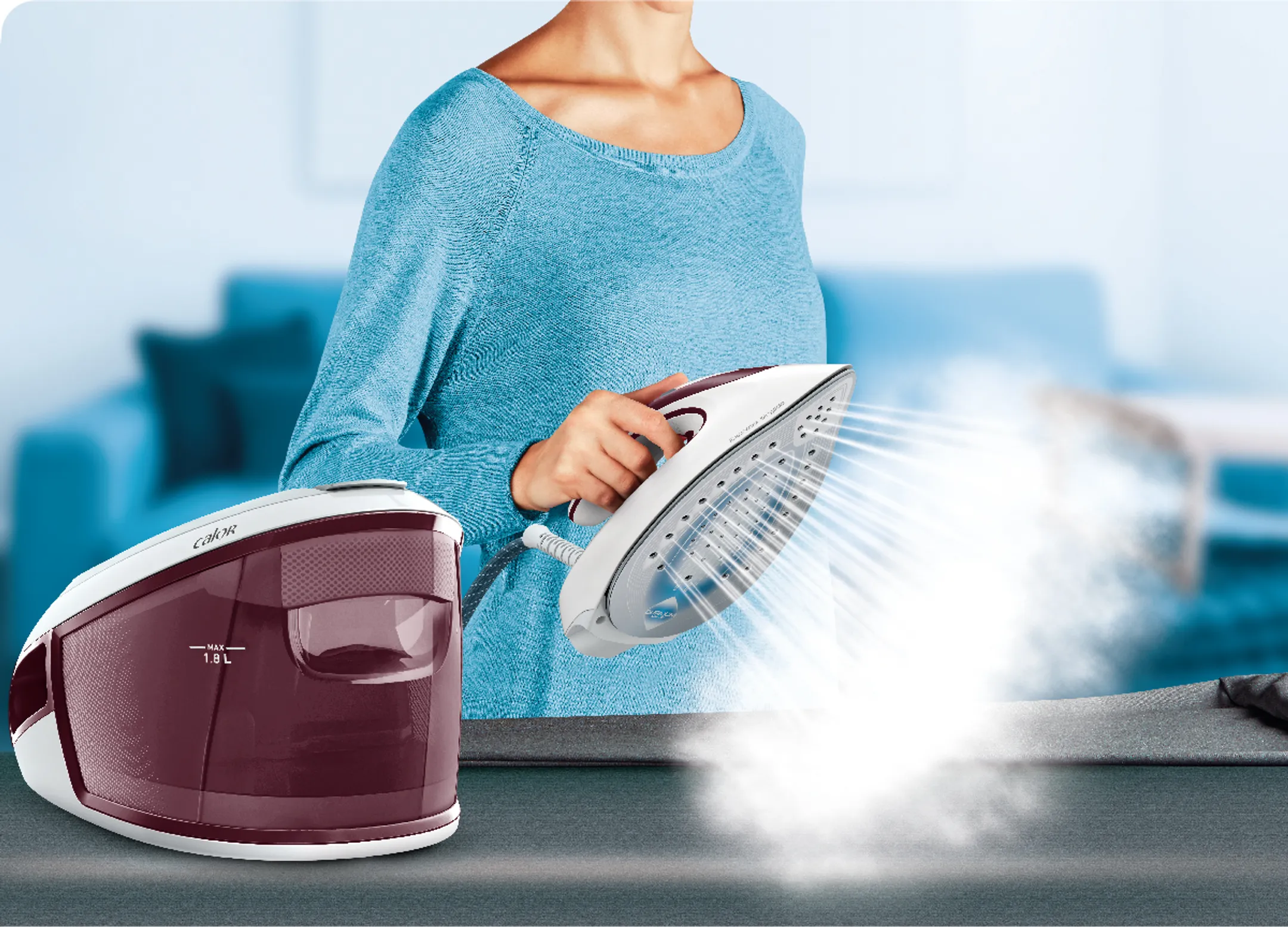 Calor Stoomstrijkijzer XL Express Airglide SV8026C0 image