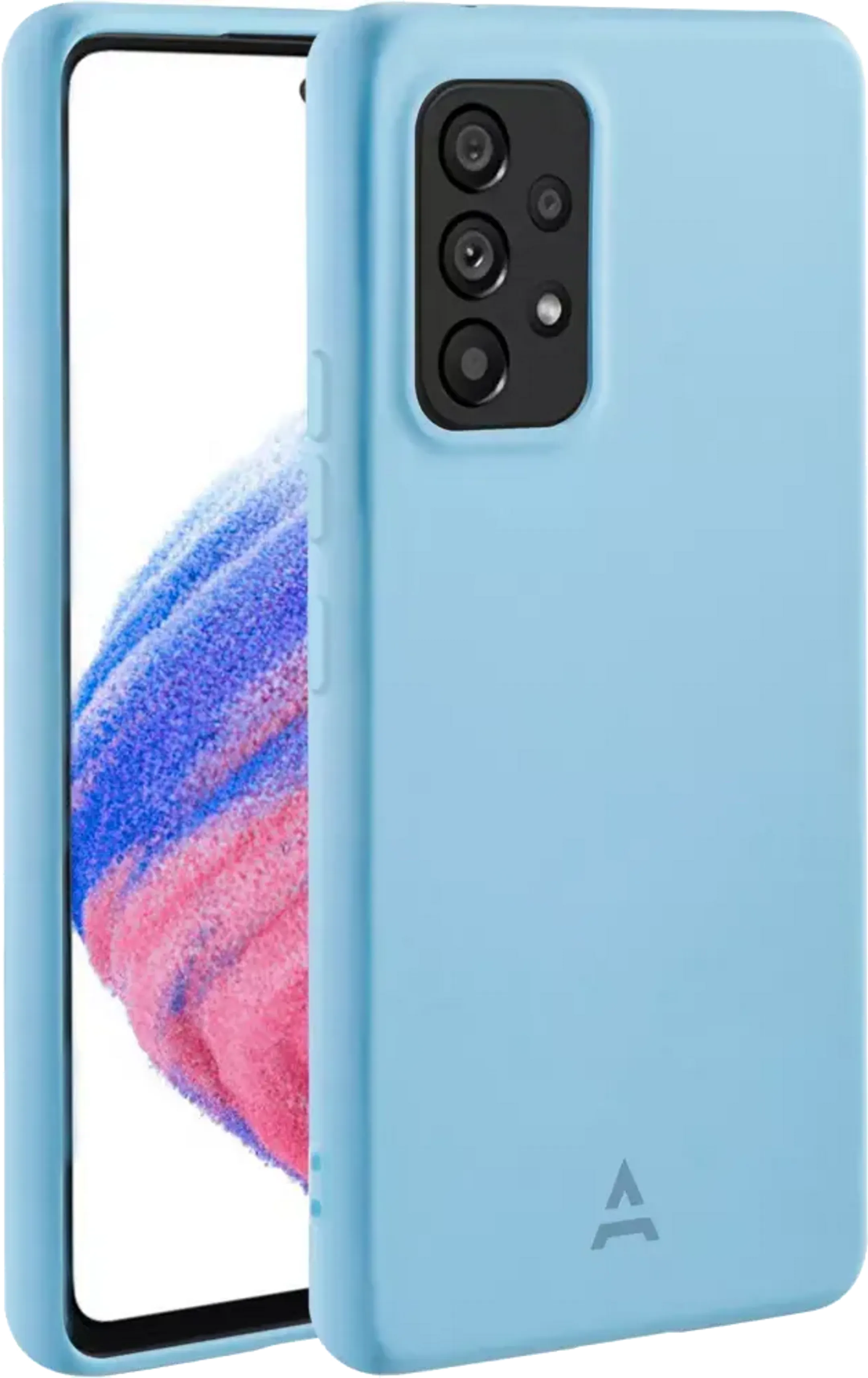 Coque Solidaire pour Galaxy A53 - Bleu