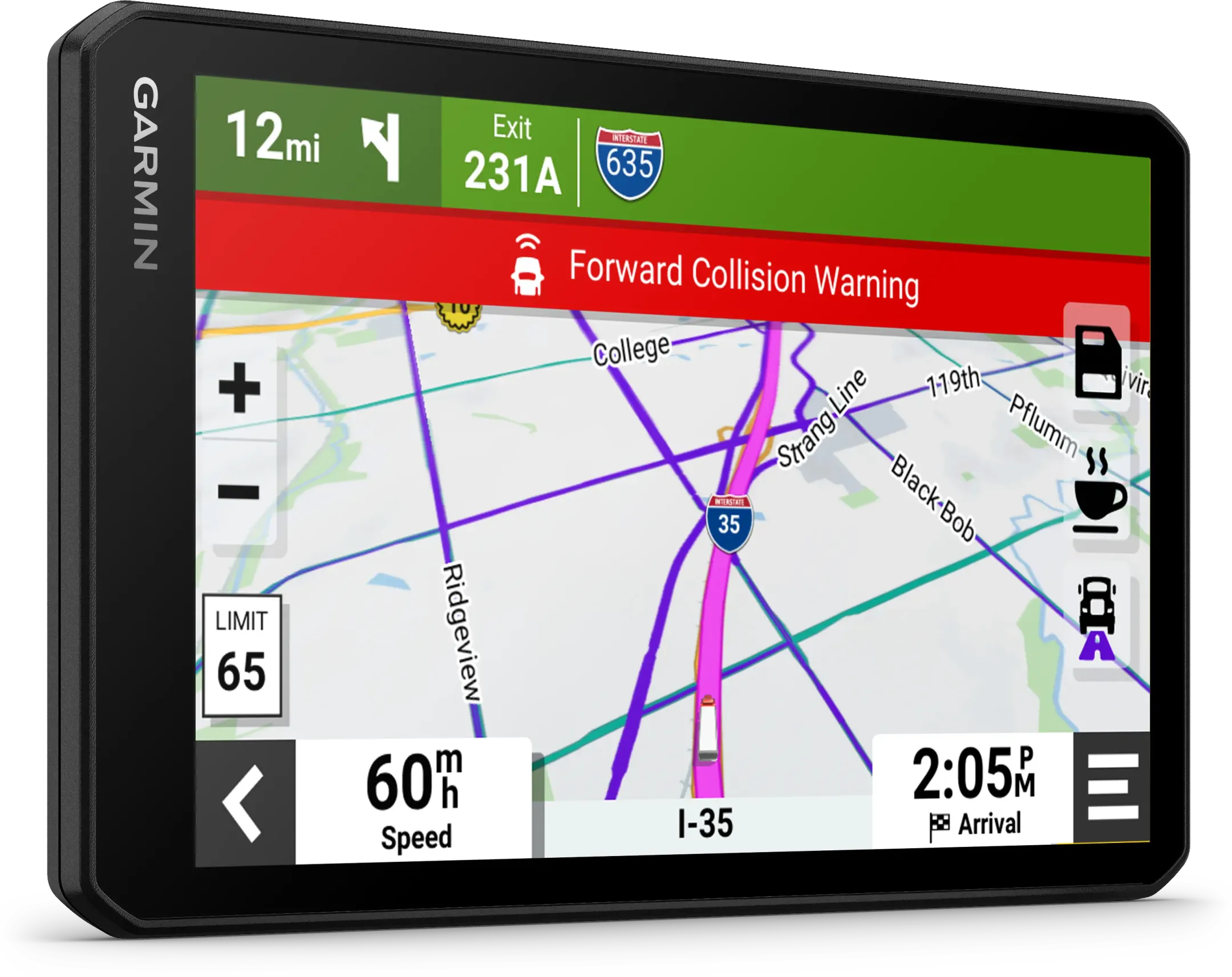 Garmin  GPS dēzlCam™ LGV710 - Europe image