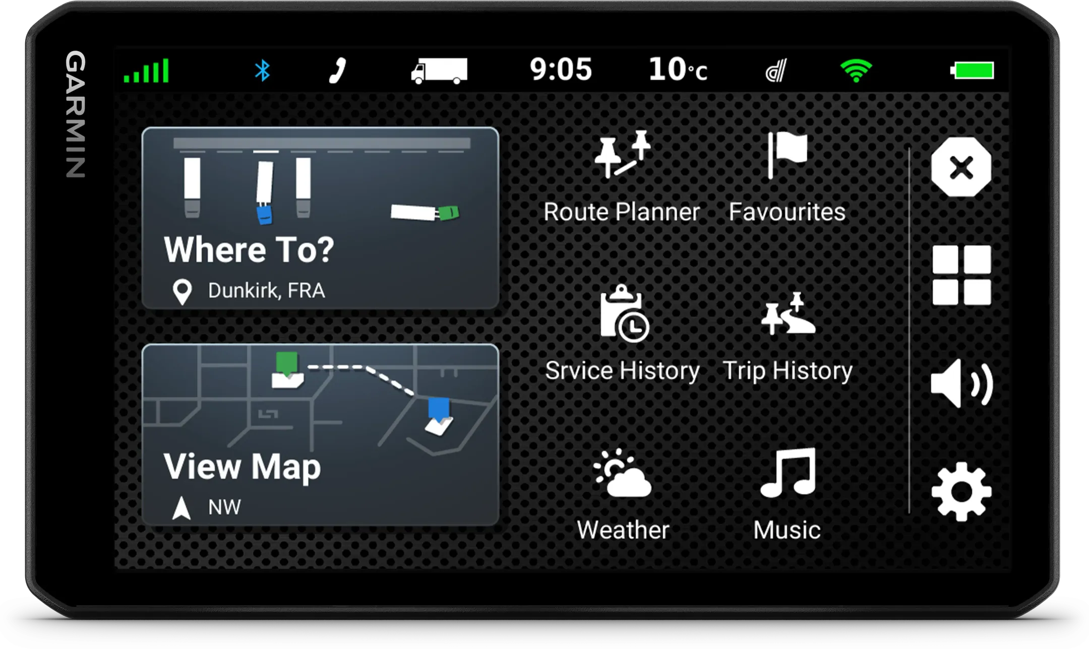 Garmin  GPS dēzlCam™ LGV710 - Europe image