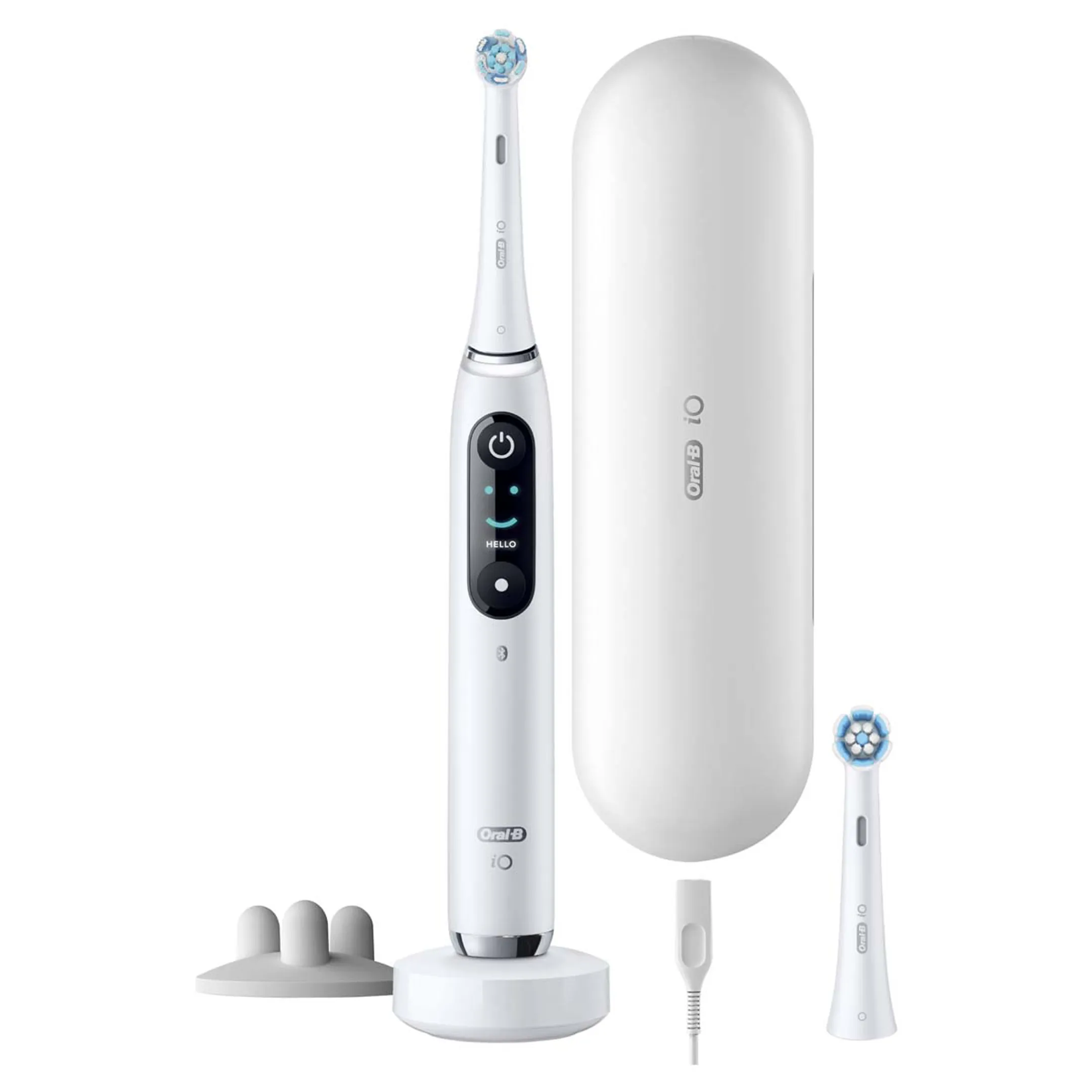 Brosse à dents électrique IO9S White Alab (+1 Refill)