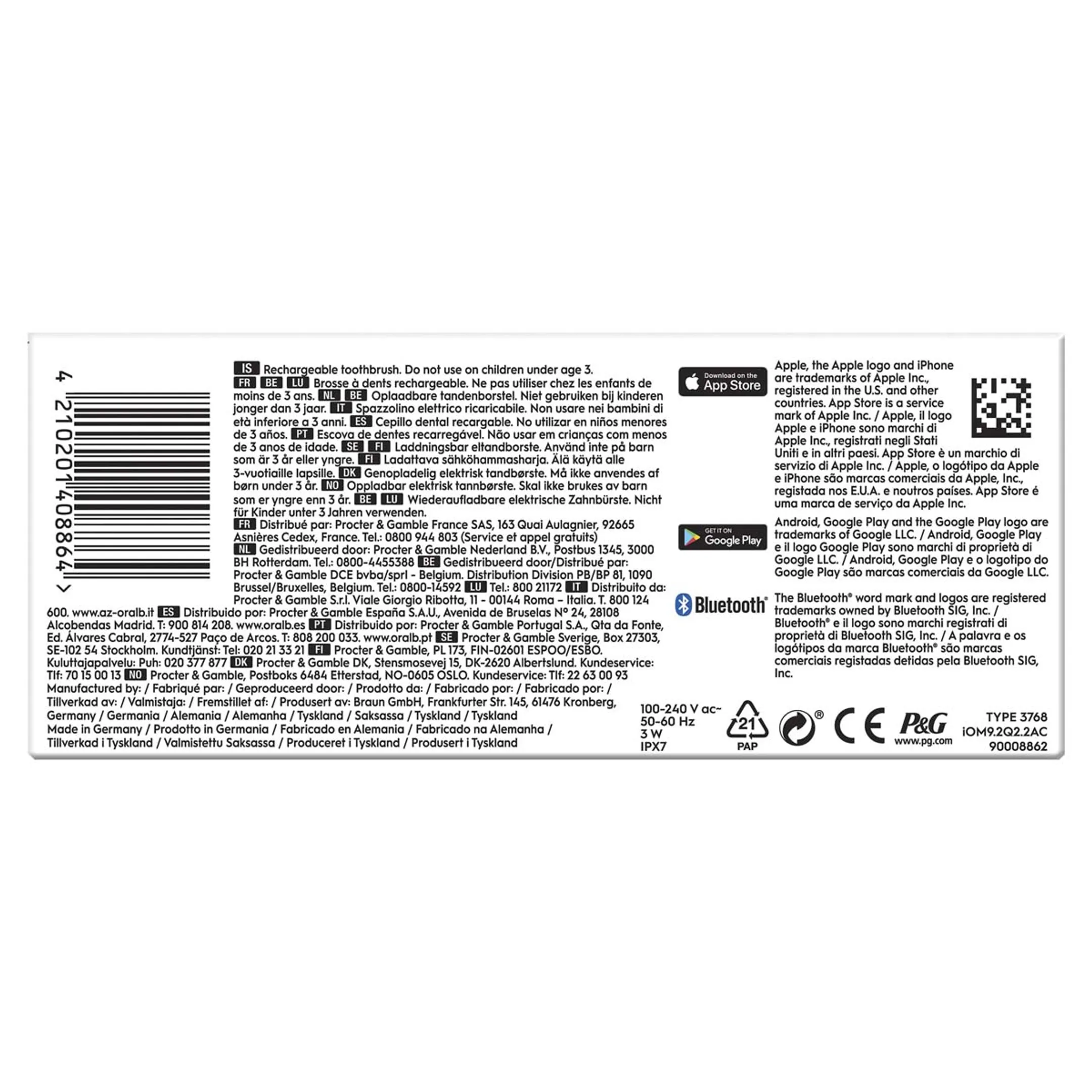 Oral-B Elektrische tandenborstel IO9S Black Onyx (+1 Refill) image