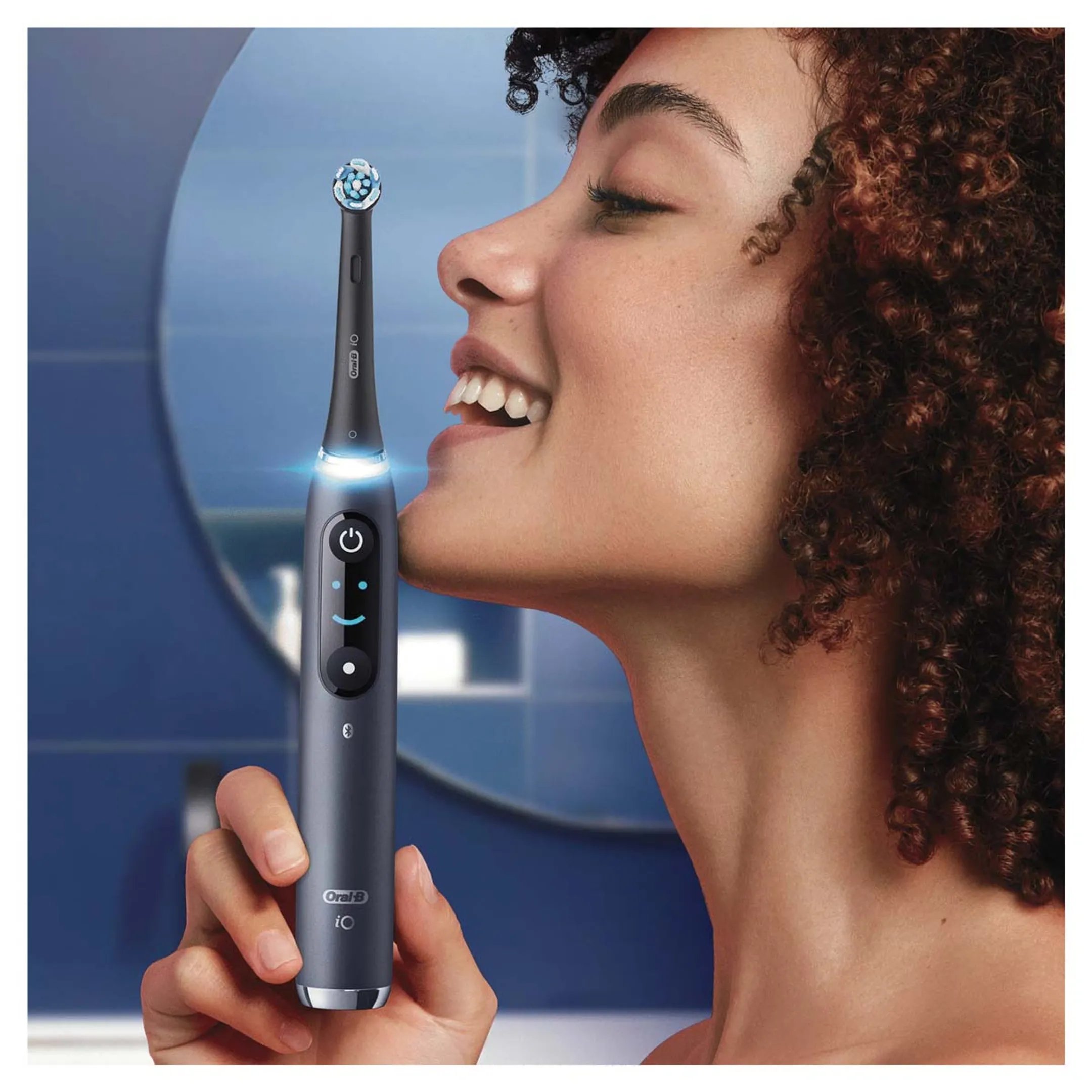 Oral-B Elektrische tandenborstel IO9S Black Onyx (+1 Refill) image