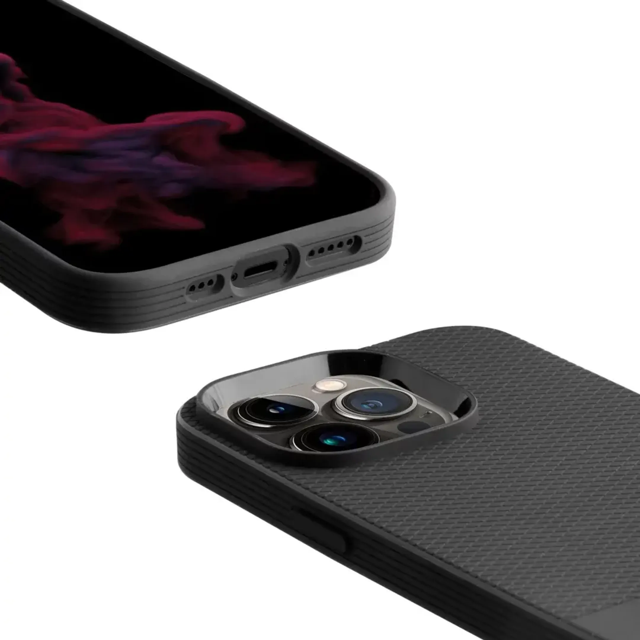 Adeqwat Backcover Souple voor iPhone 14 Pro - Zwart image