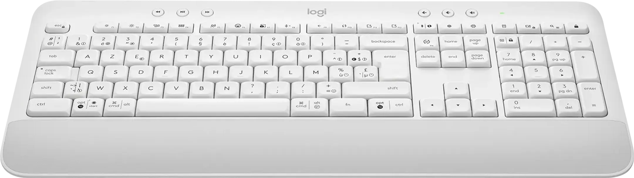 Signature K650 draadloos toetsenbord - Wit (Azerty NL)