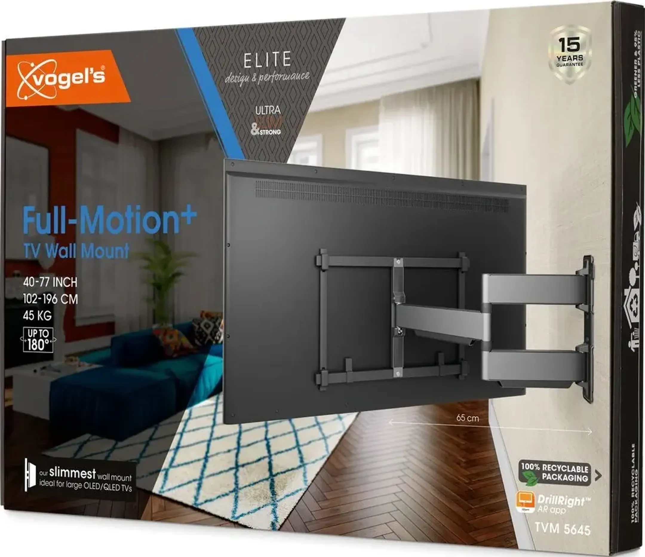 Vogels Support TV TVM 5645 40"-77" - Mur image
