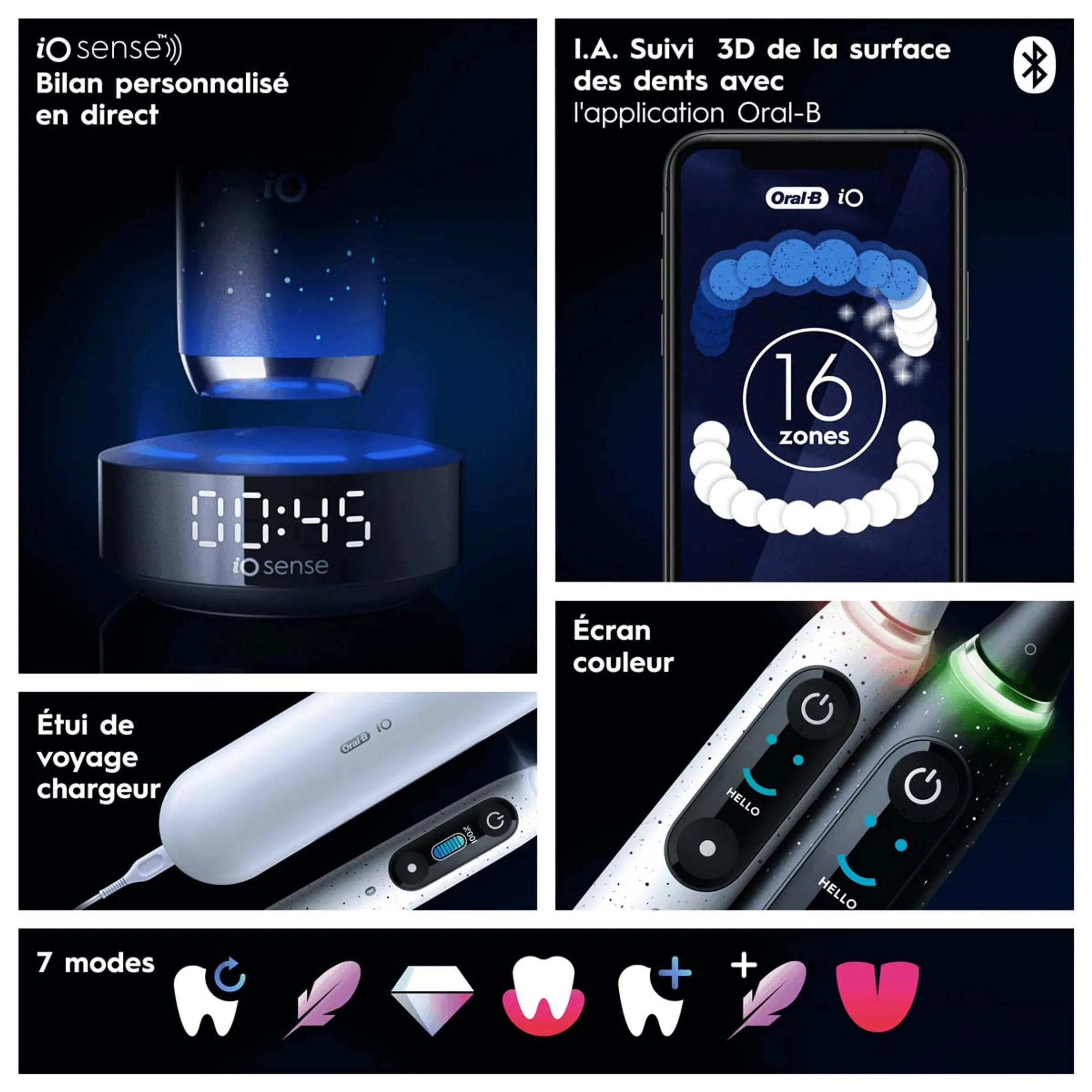 Oral-B Brosse à dents électrique IO10 Noir image