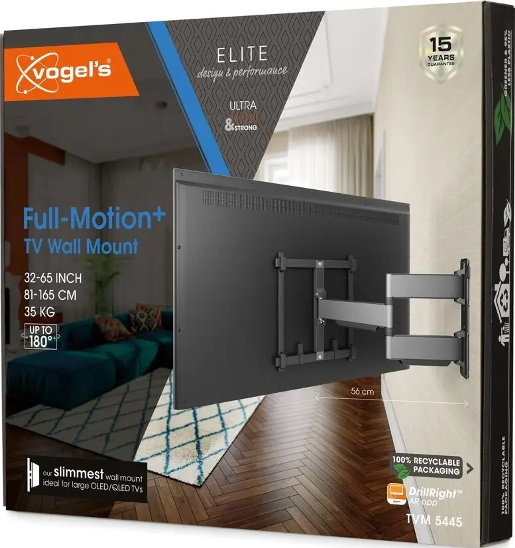 Vogels Support TV TVM 5445 32"- 65" - Mur image