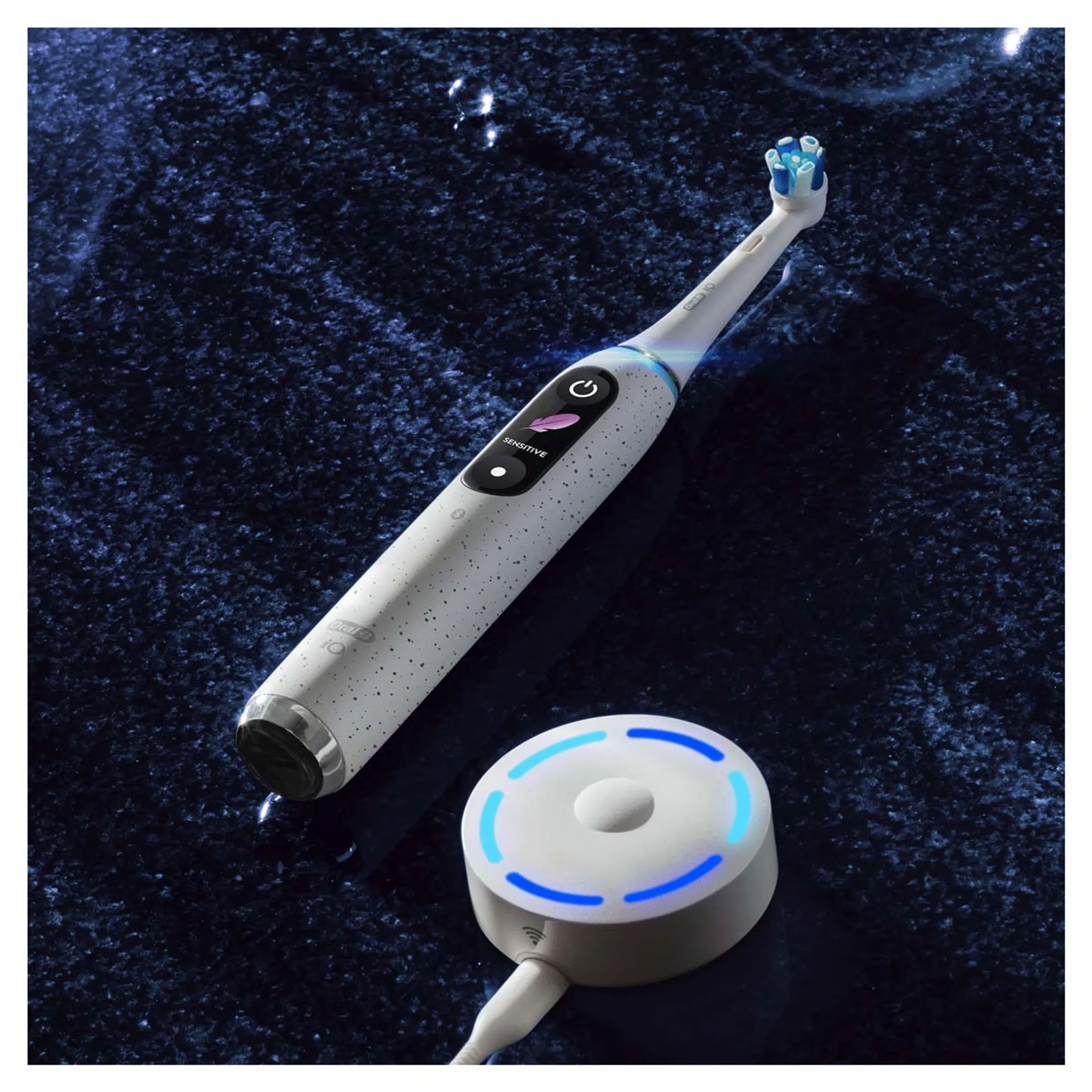 Brosse à dents électrique IO10 Blanc