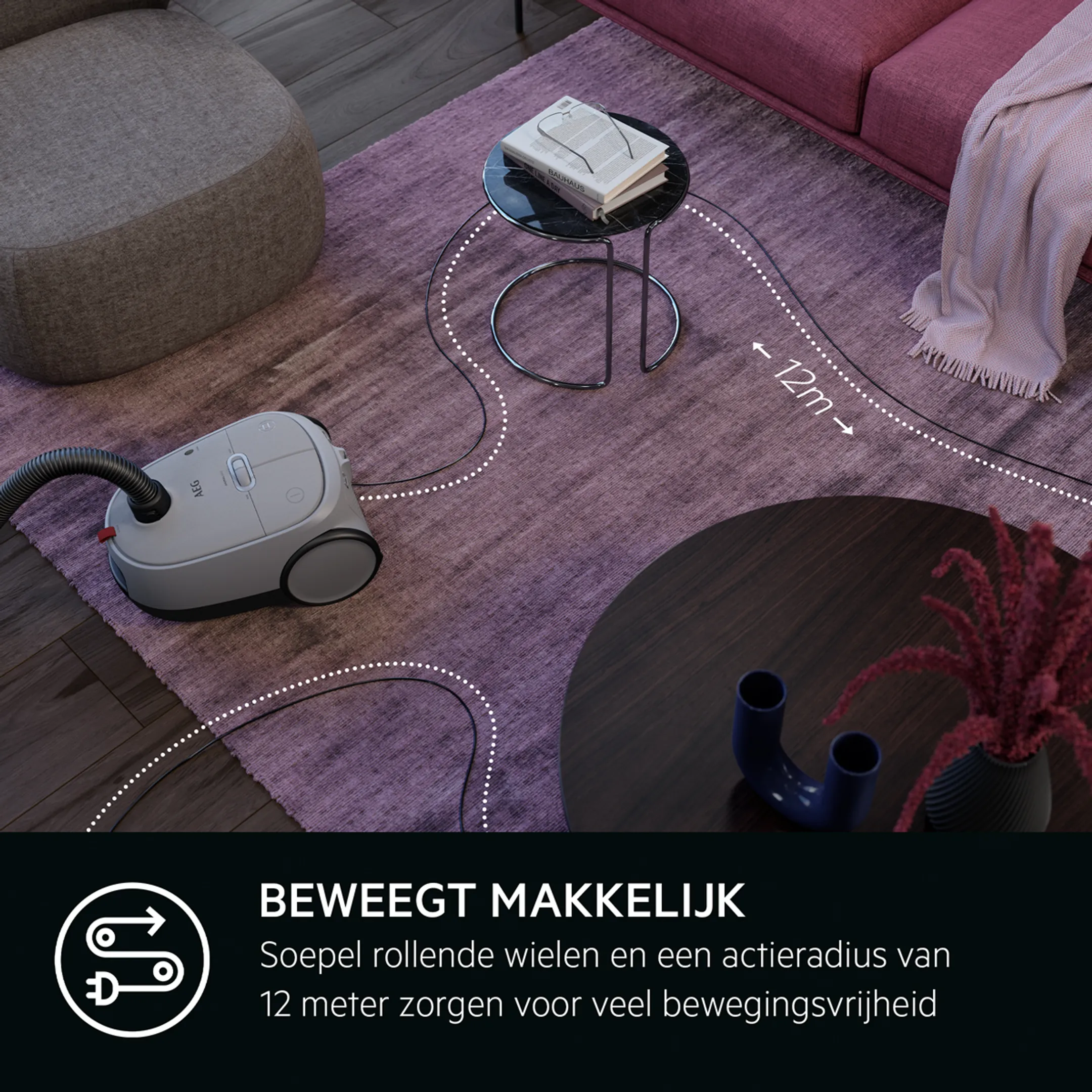 AEG Stofzuiger met zak Animal 6000 AB61A5UGT image