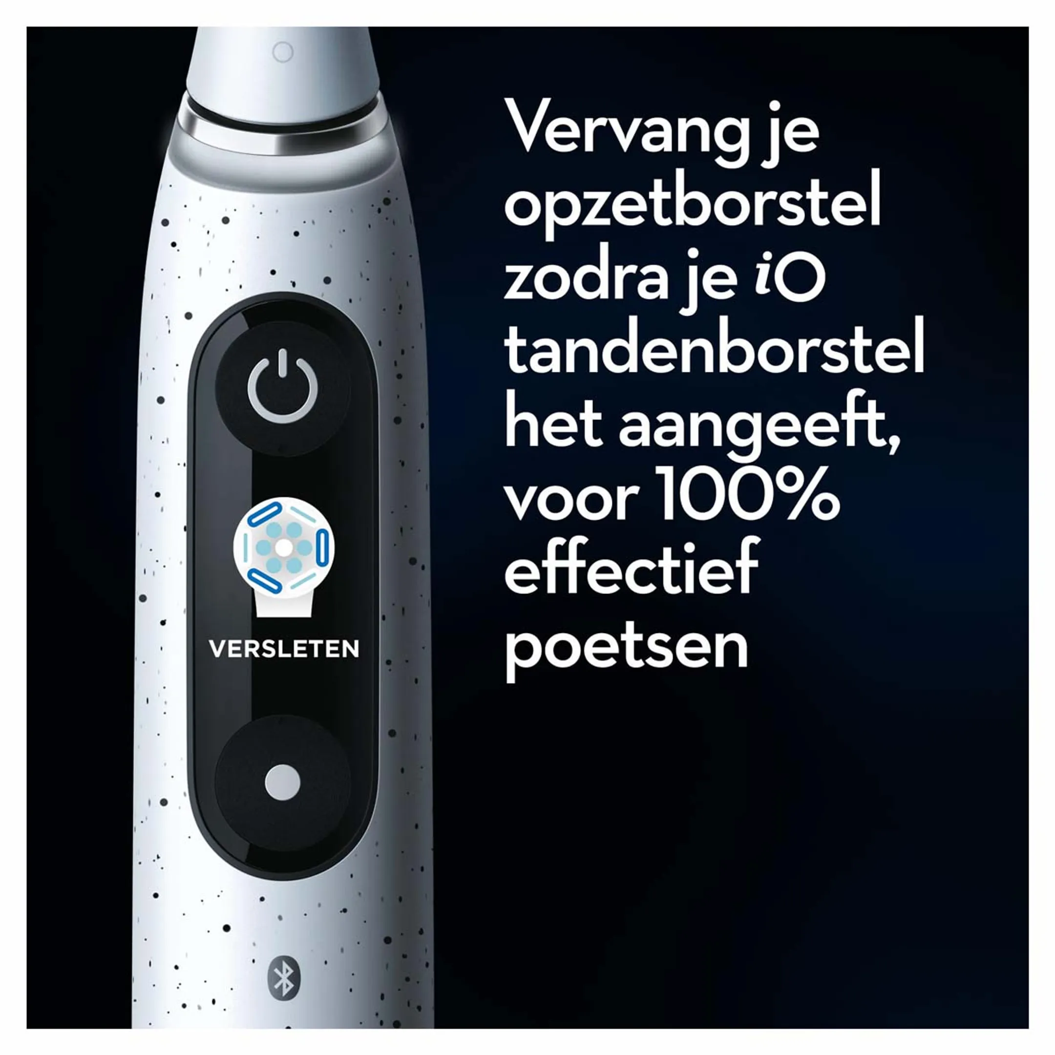 Elektrische tandenborstel IO10 Wit