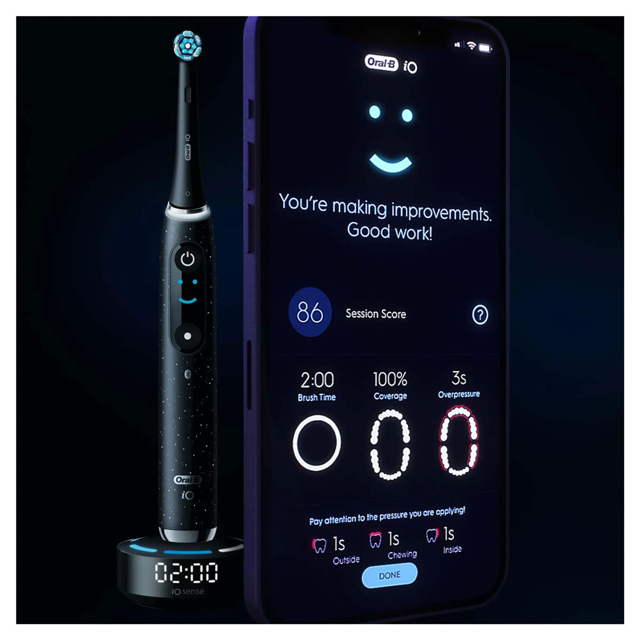 Oral-B Brosse à dents électrique IO10 Noir image