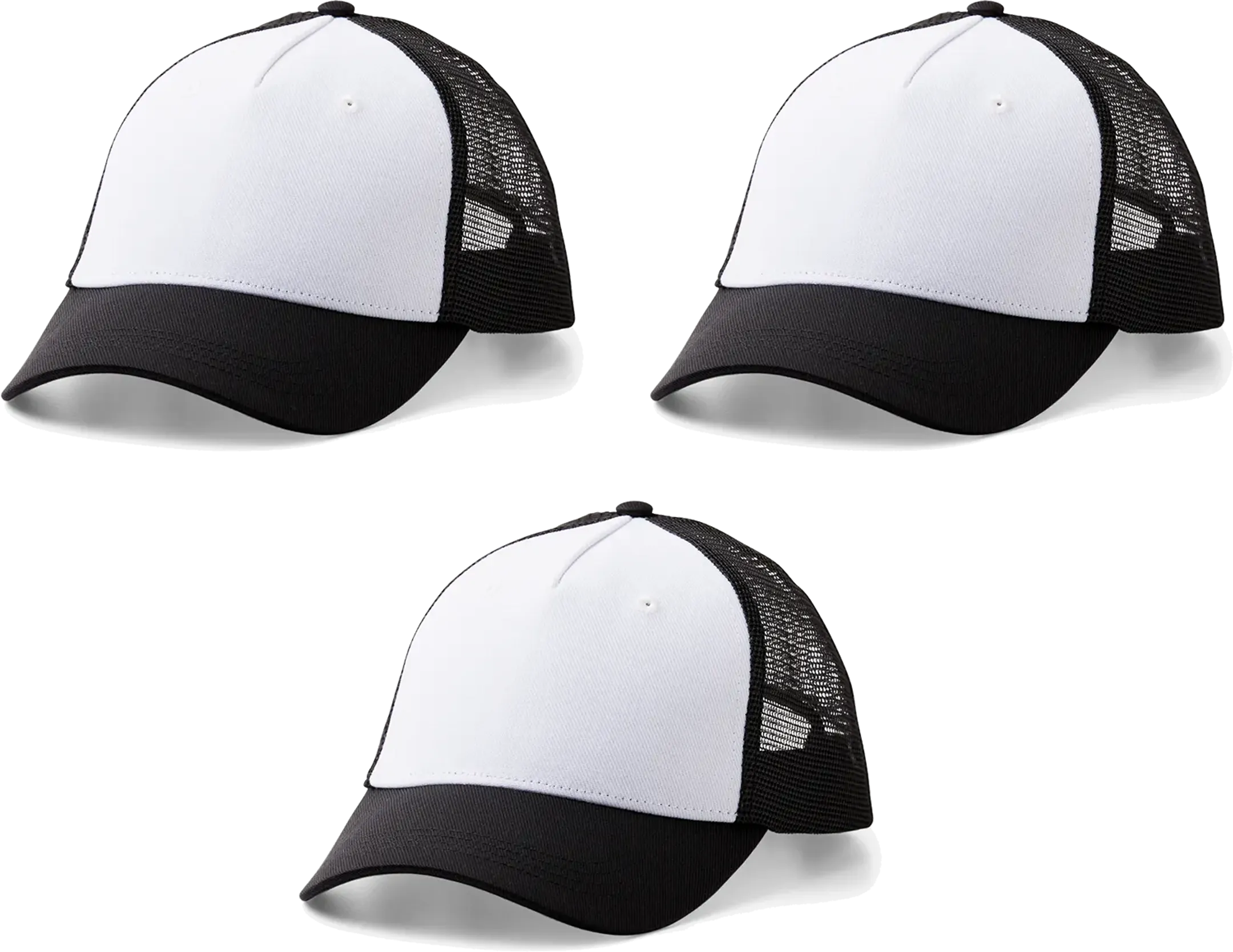 Cricut Lot de 3 casquettes Trucker - Noir image