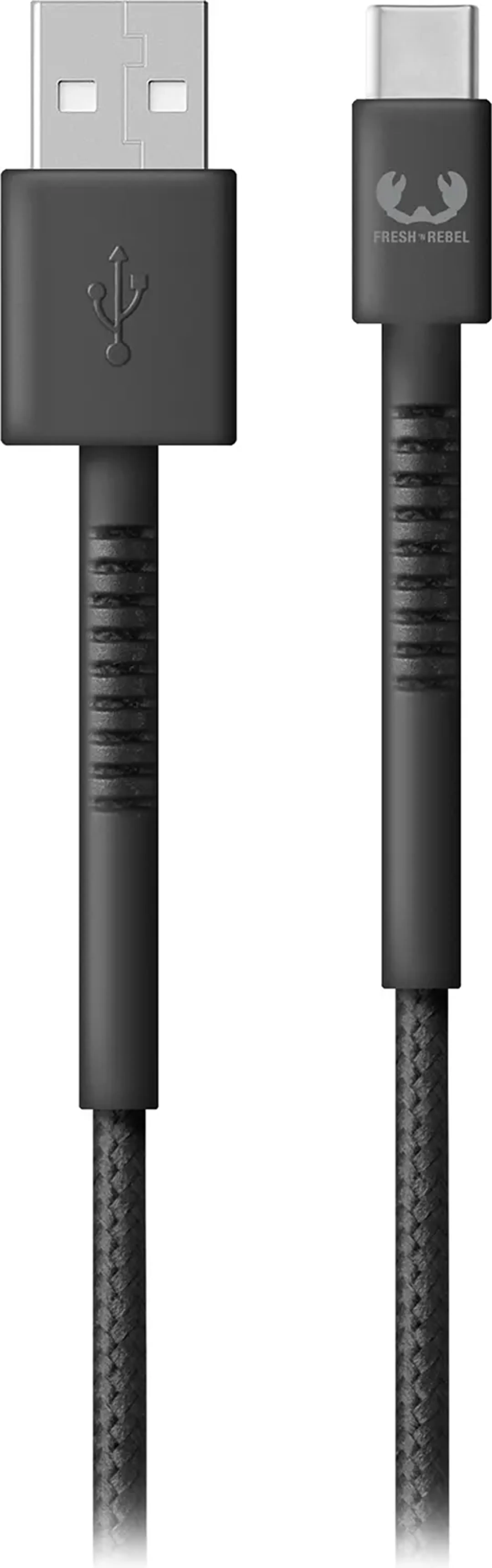 Fresh 'n Rebel Câble USB C vers USB A - 2 m. - Storm Grey image