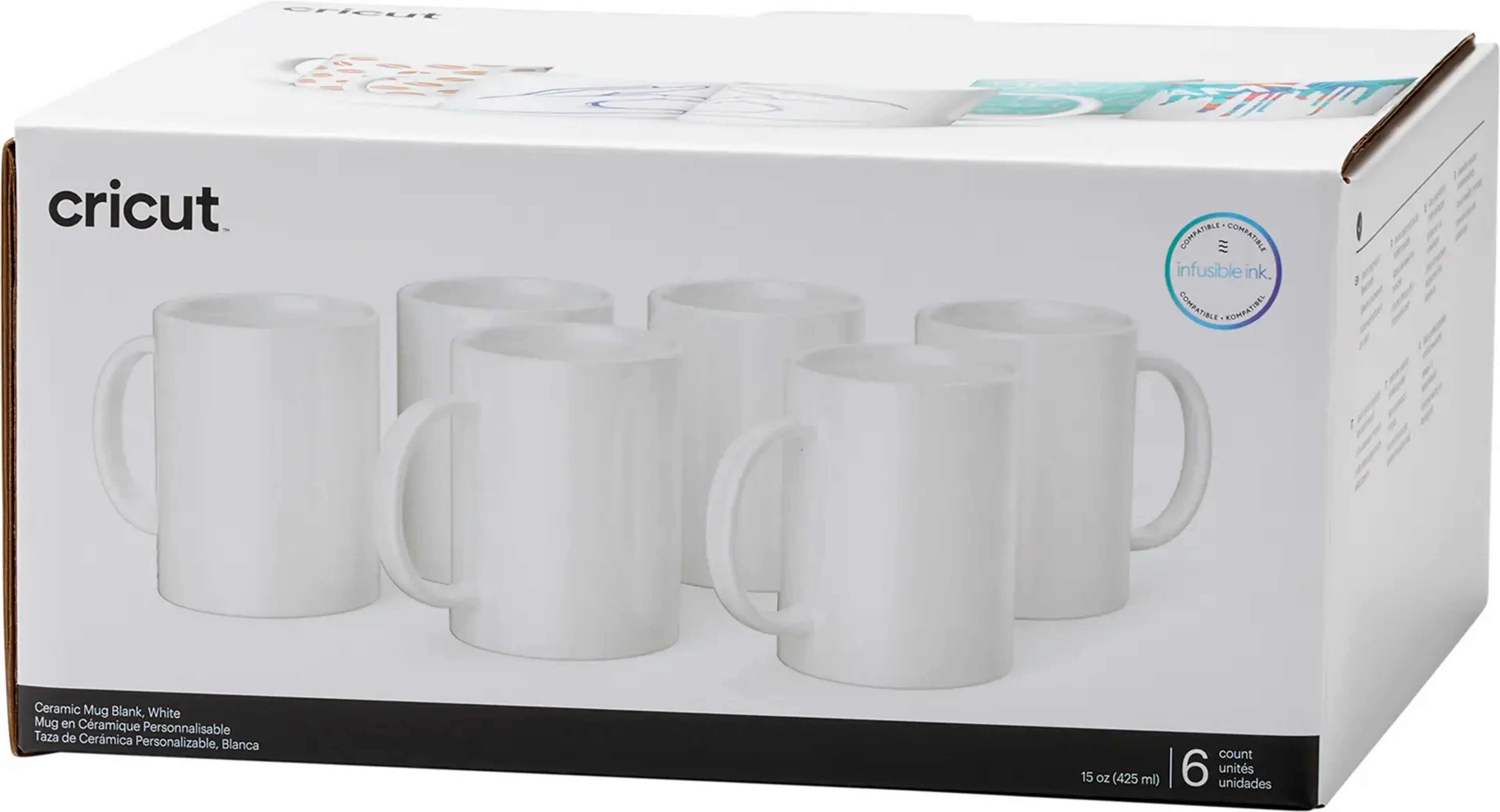Cricut Lot de 6 tasses - 440 ml image