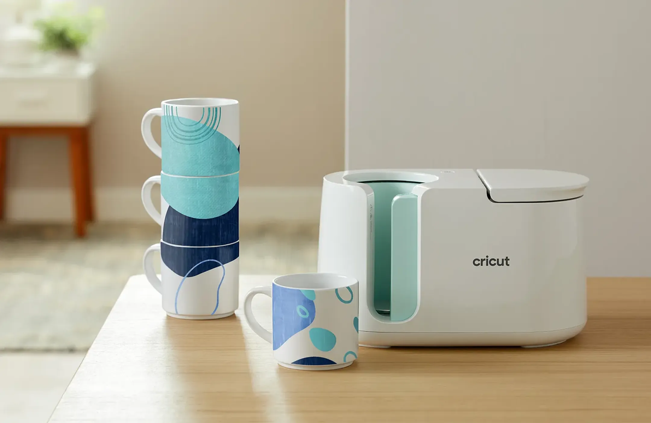 Cricut Set van 4 stapelbare tassen - 295 ml image