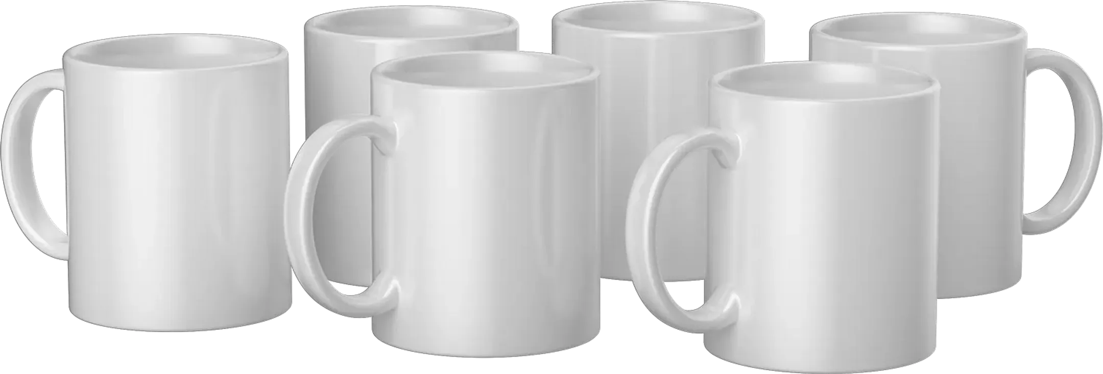 Lot de 6 tasses - 440 ml
