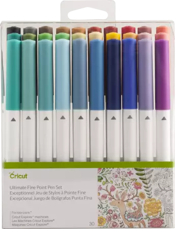 Lot de 30 stylos à pointe fin