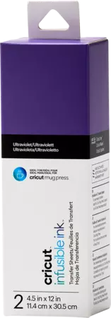 Feuilles de transfert infusible ink™ - Ultraviolet - 2 pièces