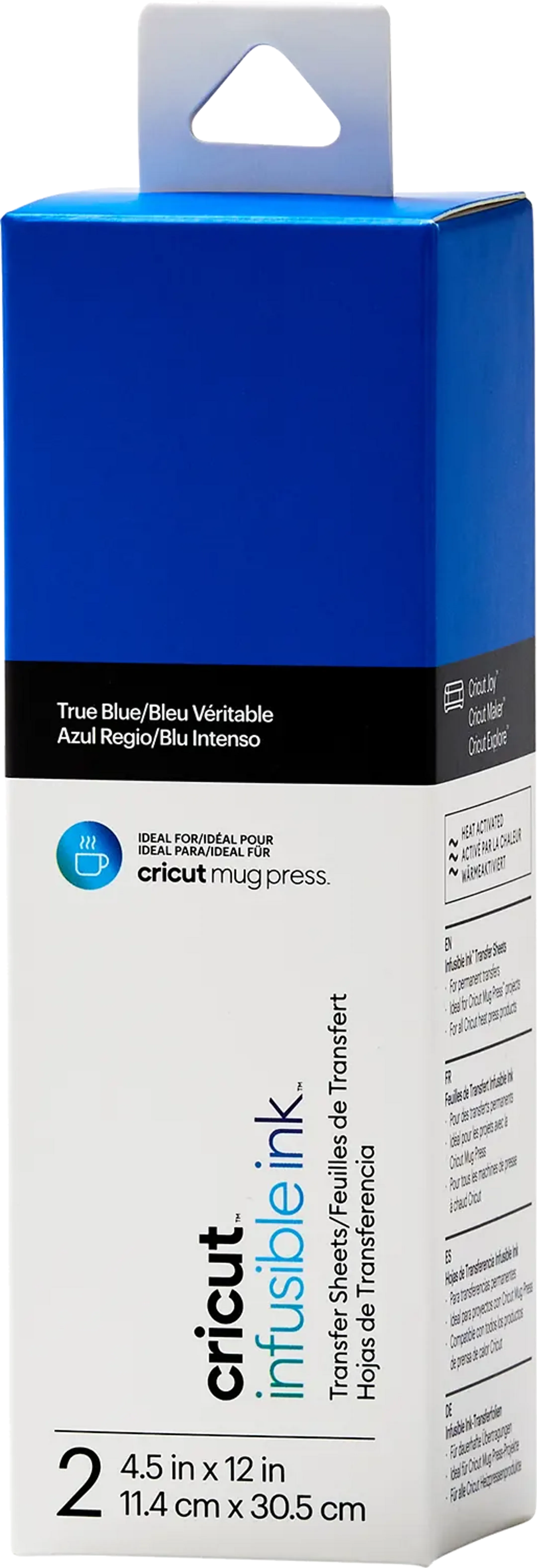 Feuilles de transfert infusible ink™ - True Blue - 2 pièces