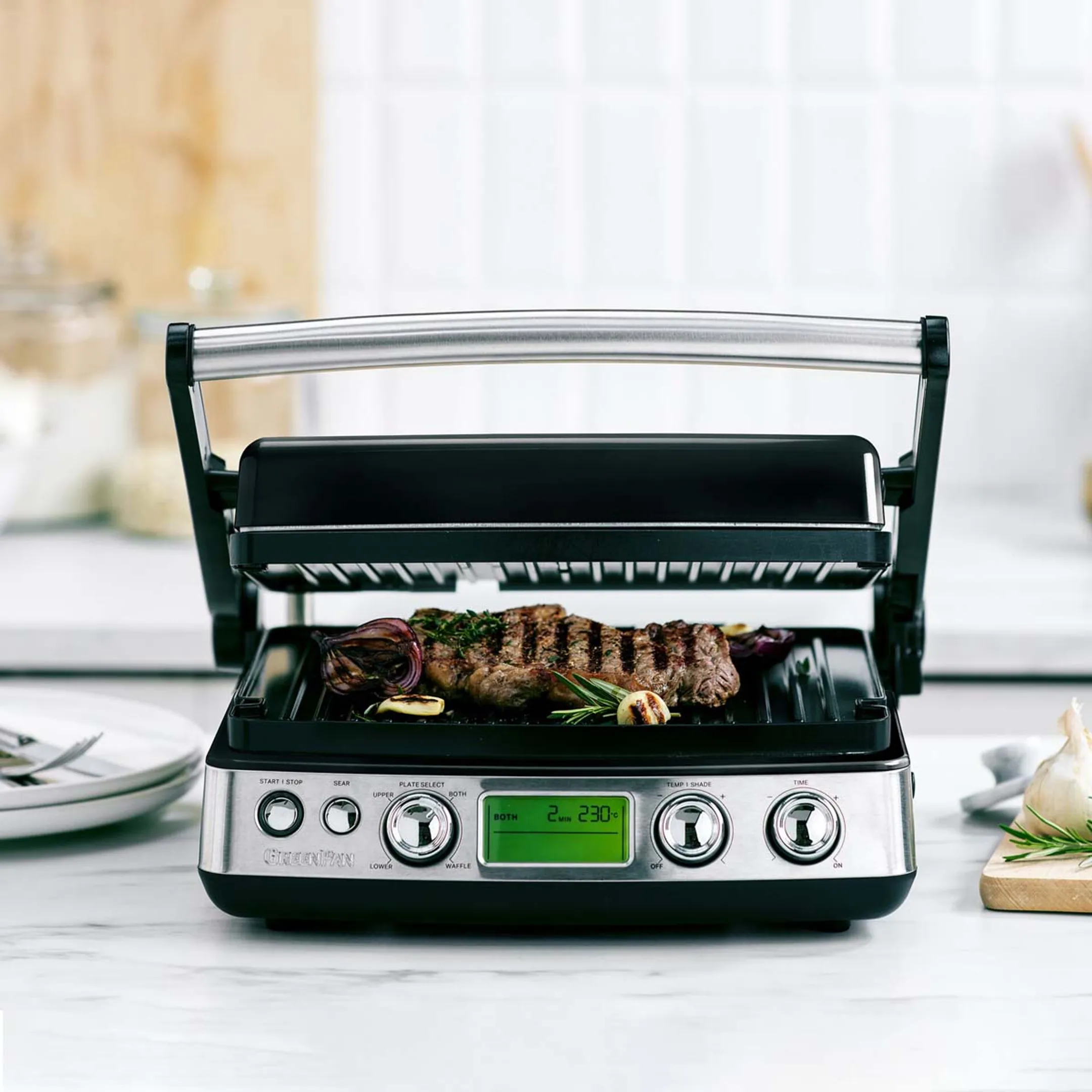GreenPan Elite Contactgrill Noir image
