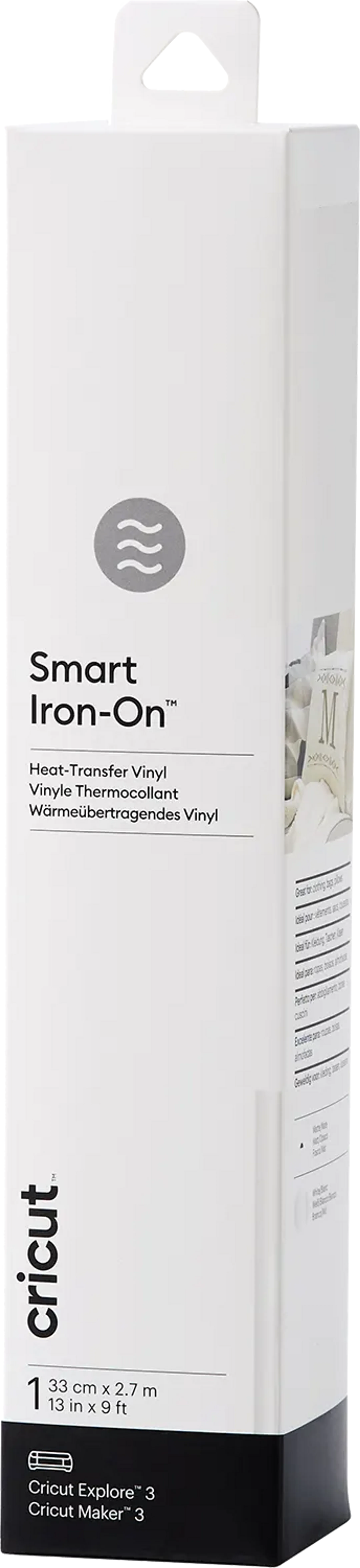 Cricut Smart Iron-On™ flex folie - 273 x 33 cm - Wit image