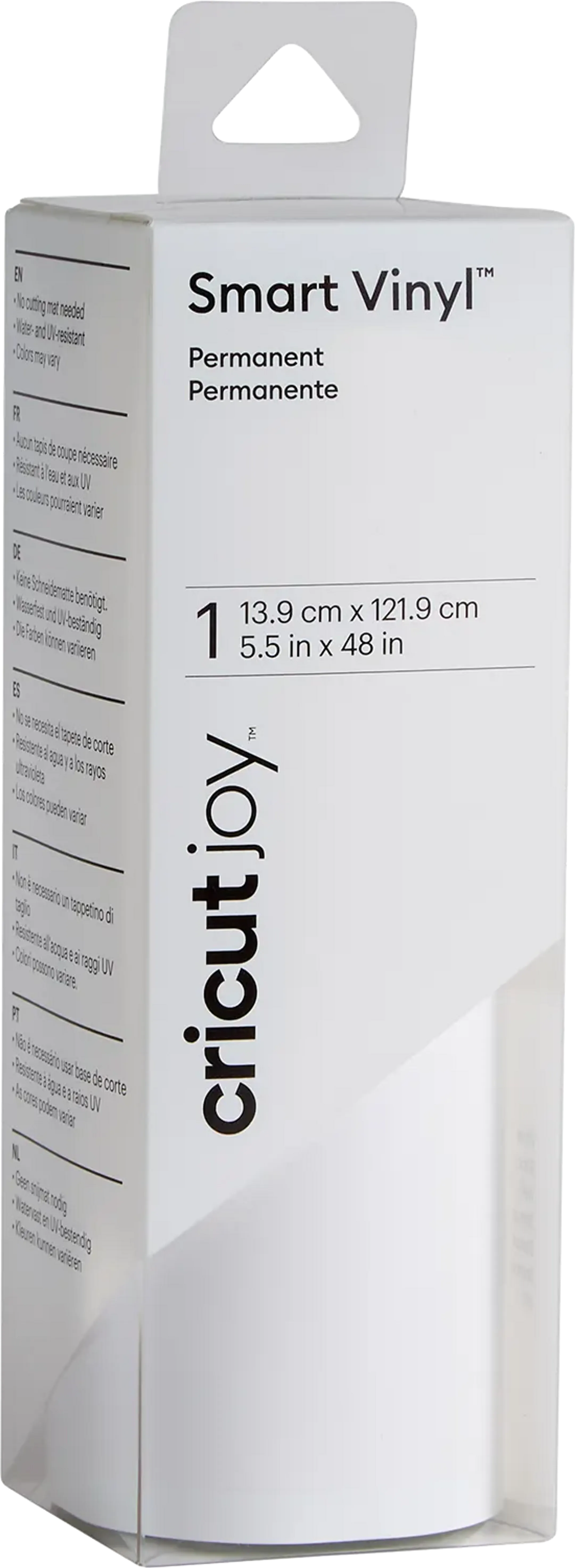 Permanente Smart Vinyl™ - 122 x 14 cm - Wit