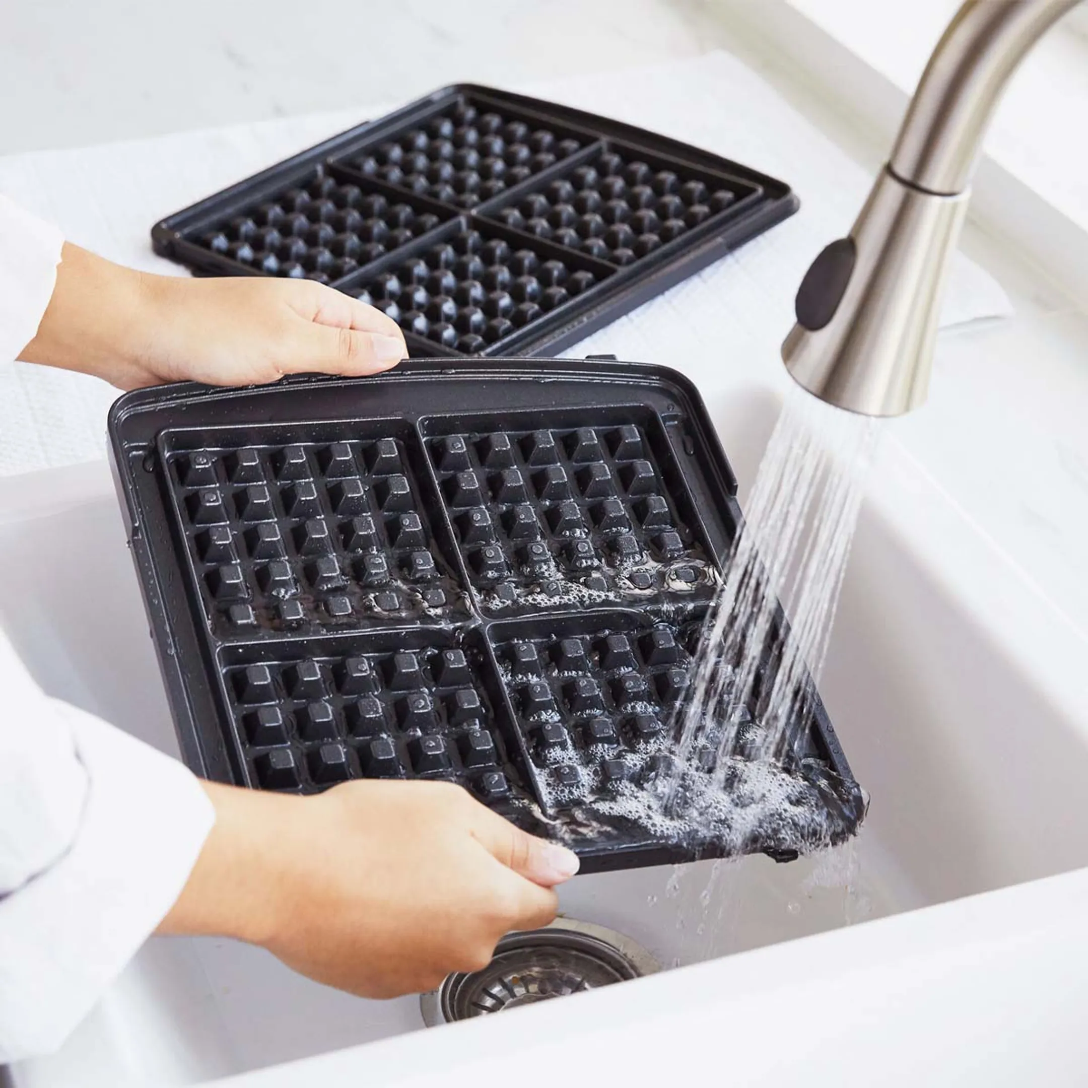 GreenPan Plaques de Gaufres pour Gaufrier 4* image