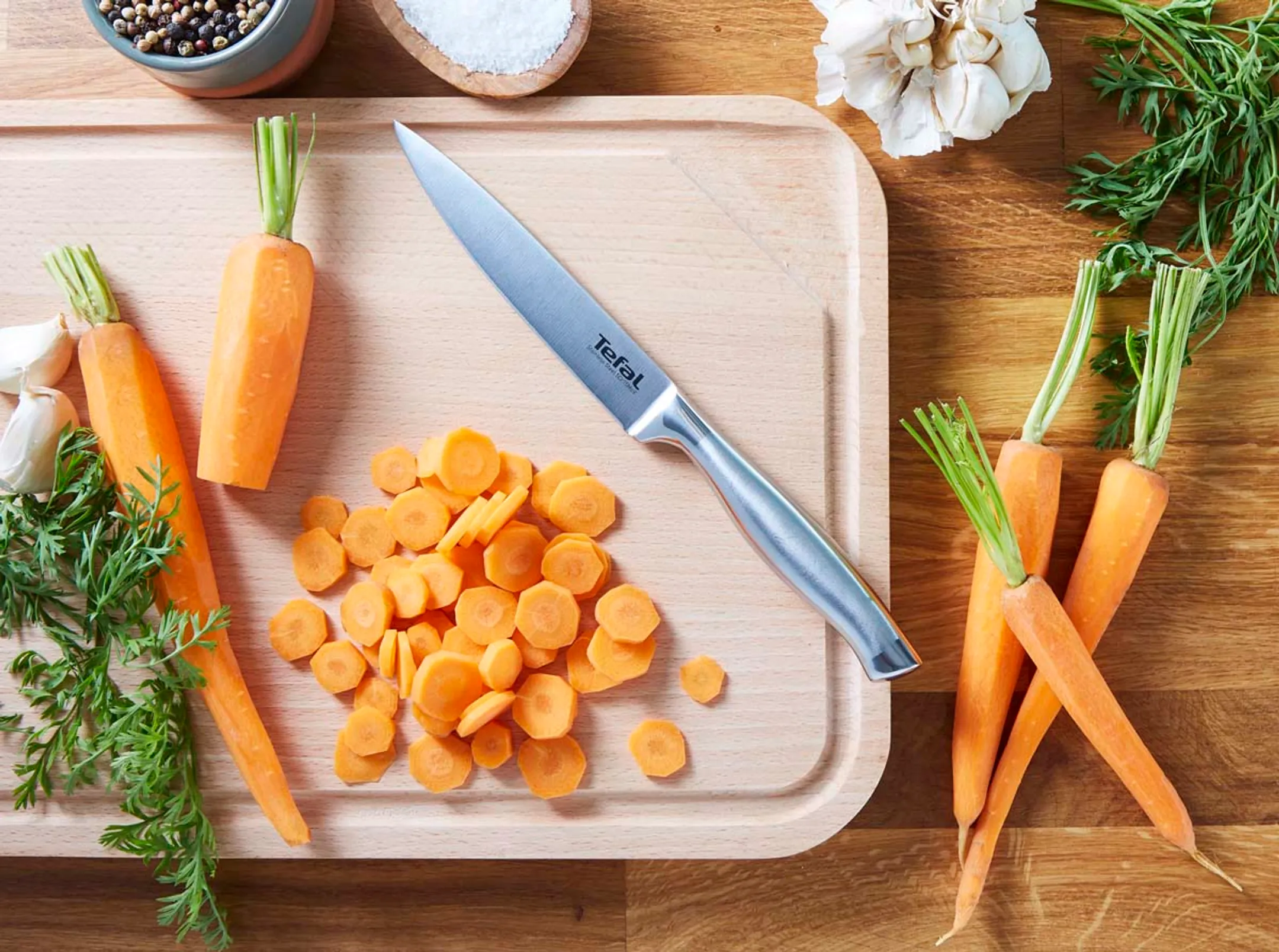 Tefal Couteau de cuisine Ultimate Utility 12 cm K1700574 image