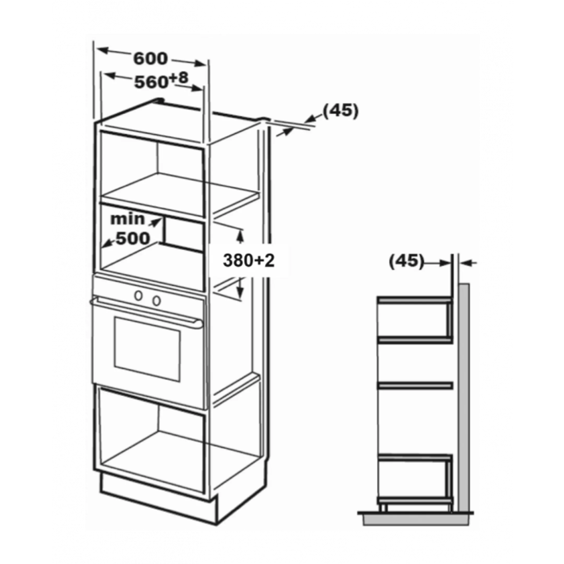 Beko Inbouw microgolf BMGB25332BG Grill image