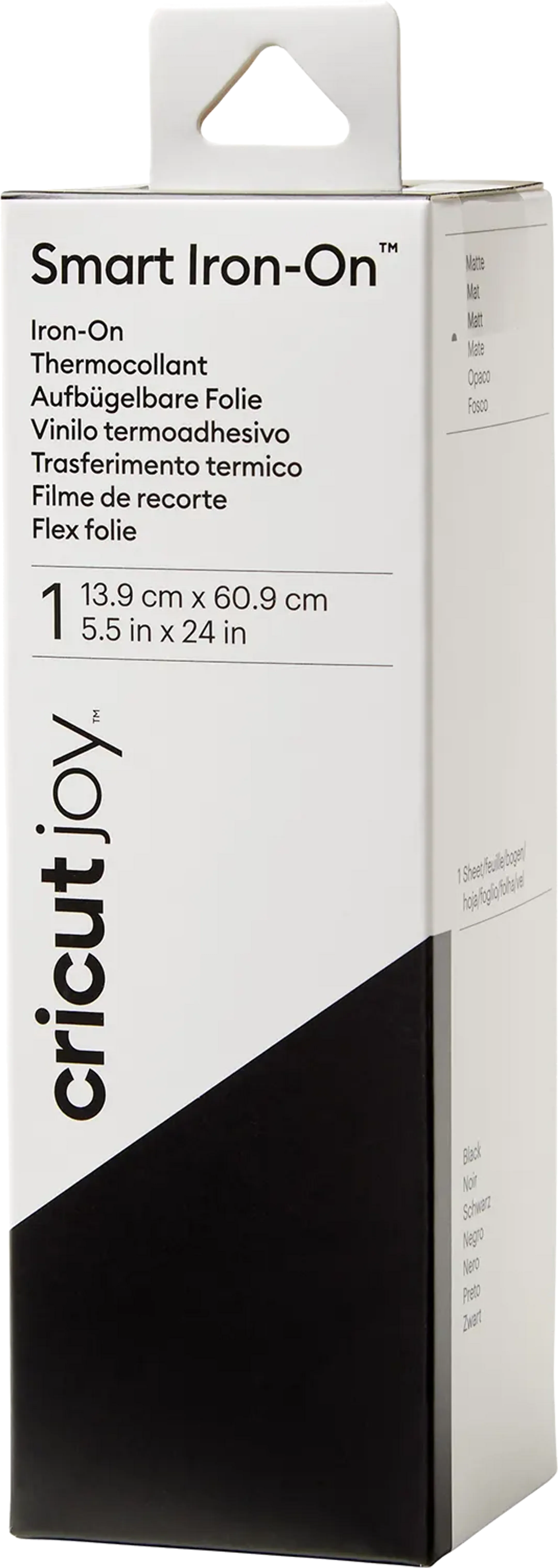 Cricut Thermocollant Smart Iron-On™ - 60 x 14 cm - Noir image